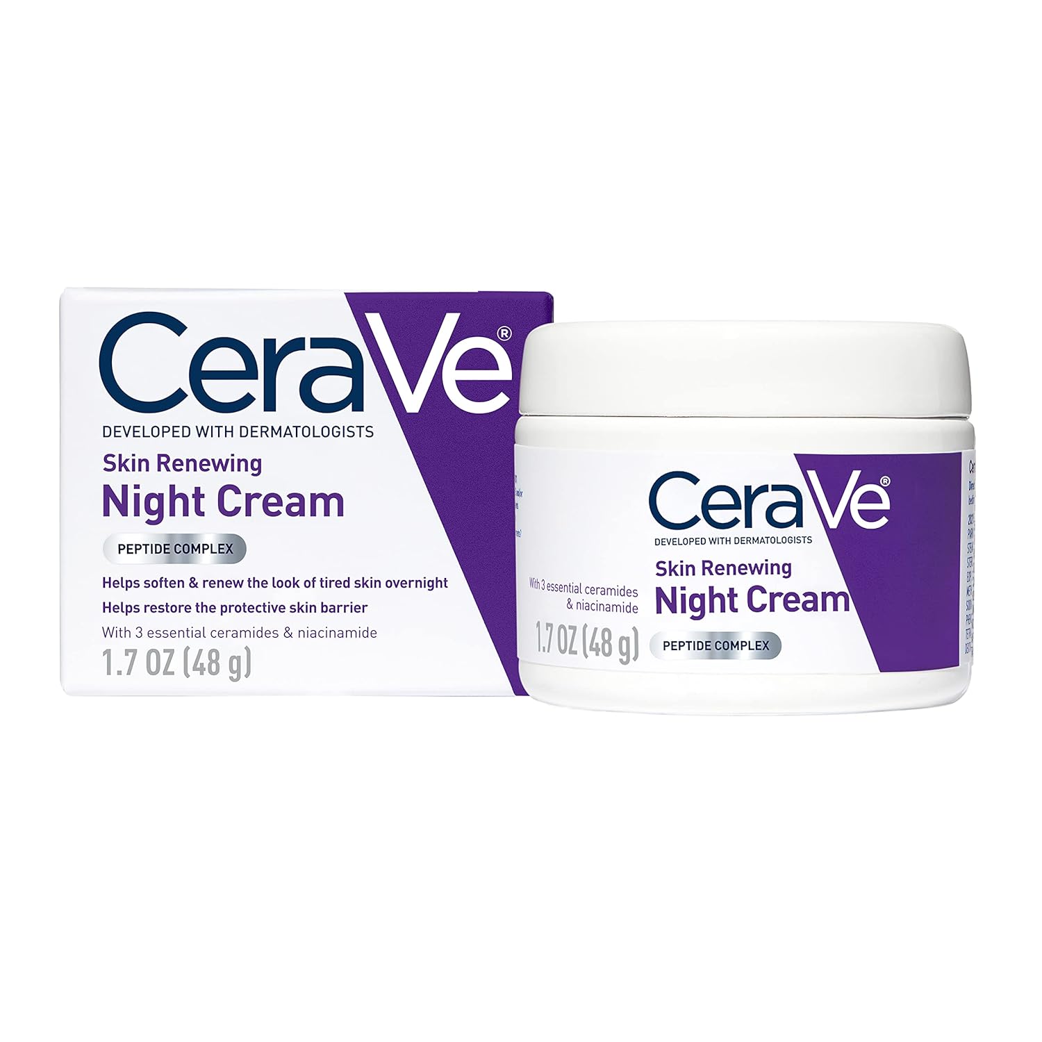 CeraVe Skin Renewing Night Cream | Niacinamide
