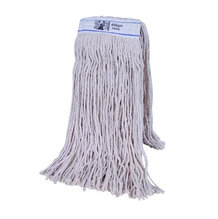 Kentucky Mop Head Replacement - Industrial Mop Heads Thick Yarn for Large Areas – Commercial Industrial Use Mop Head 16oz for Wet & Dry Floors - Large Size Cotton Yarn