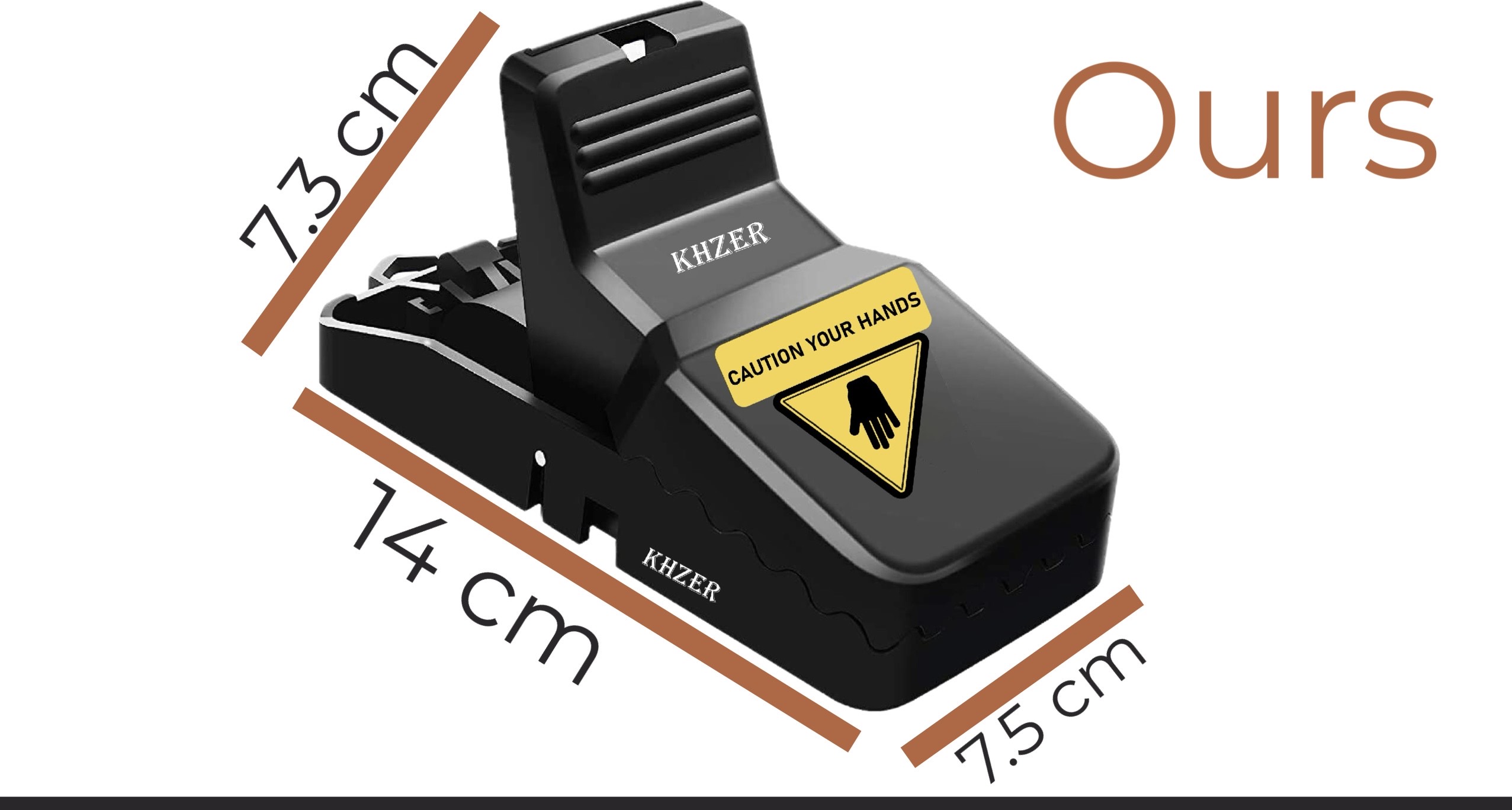 Mouse Traps- 6 Pcs Rat Traps-Reusable Indoor Outdoor Mouse Trap, Detachable Bait