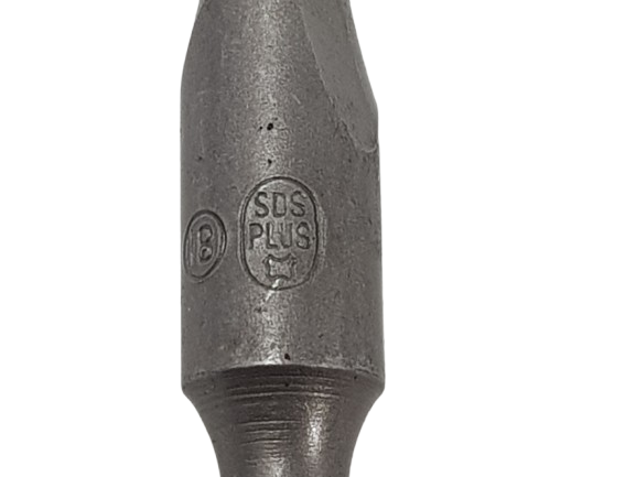 SDS Plus Hammer Drill Bit - Tungsten Carbide Tip, Fully Hardened Tool - To Be Used in Granite, Cement, Stone, Concrete & Masonry