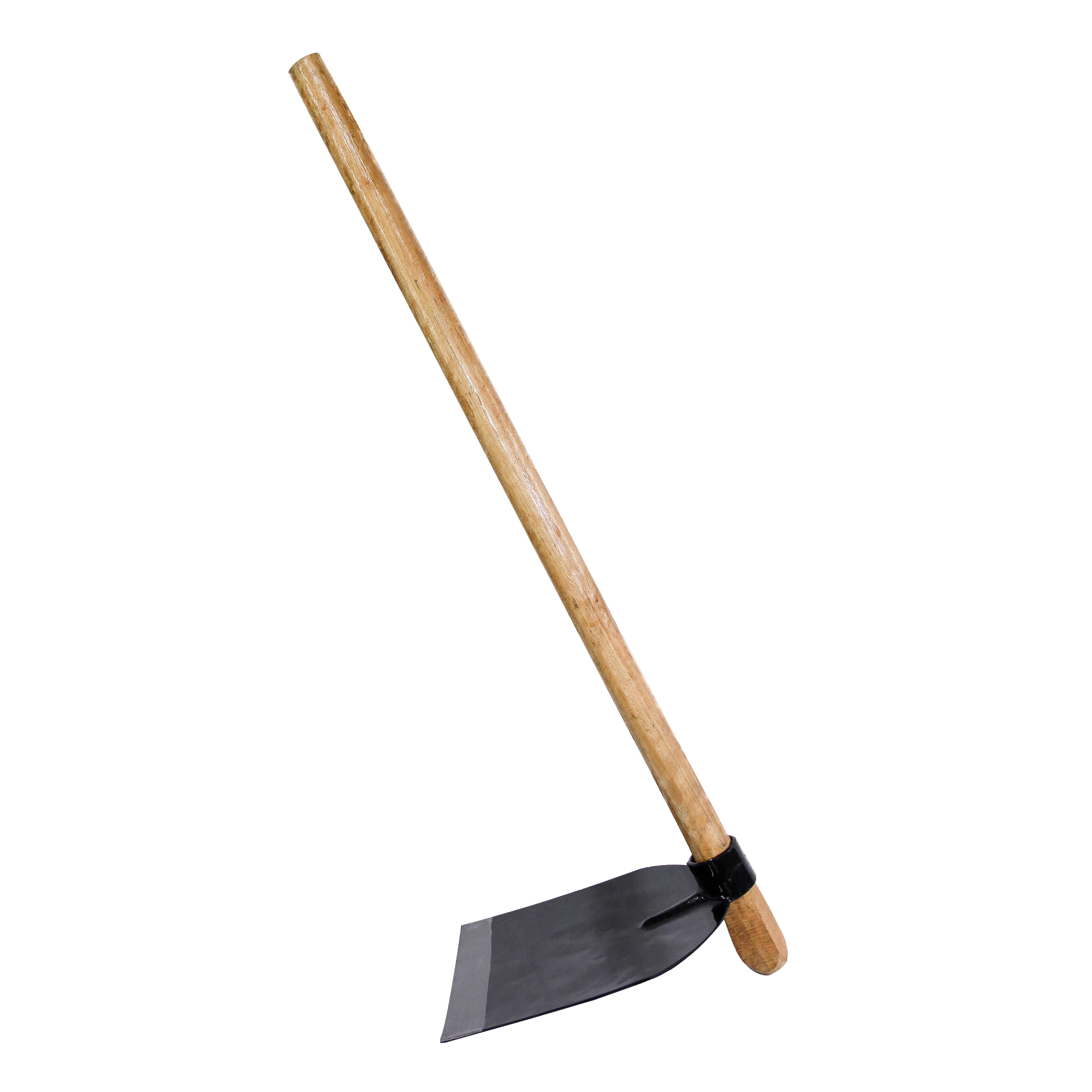 Garden Digging Hoe Tool Full Size with Wooden Handle - 90cm