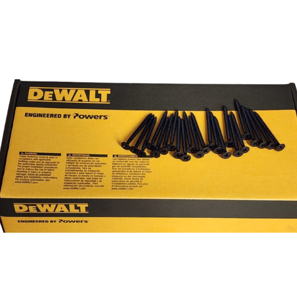 Drywall Screws 3.5 x 45mm Coarse Thread Loose DeWalt DWF4010006 Pack of 1000