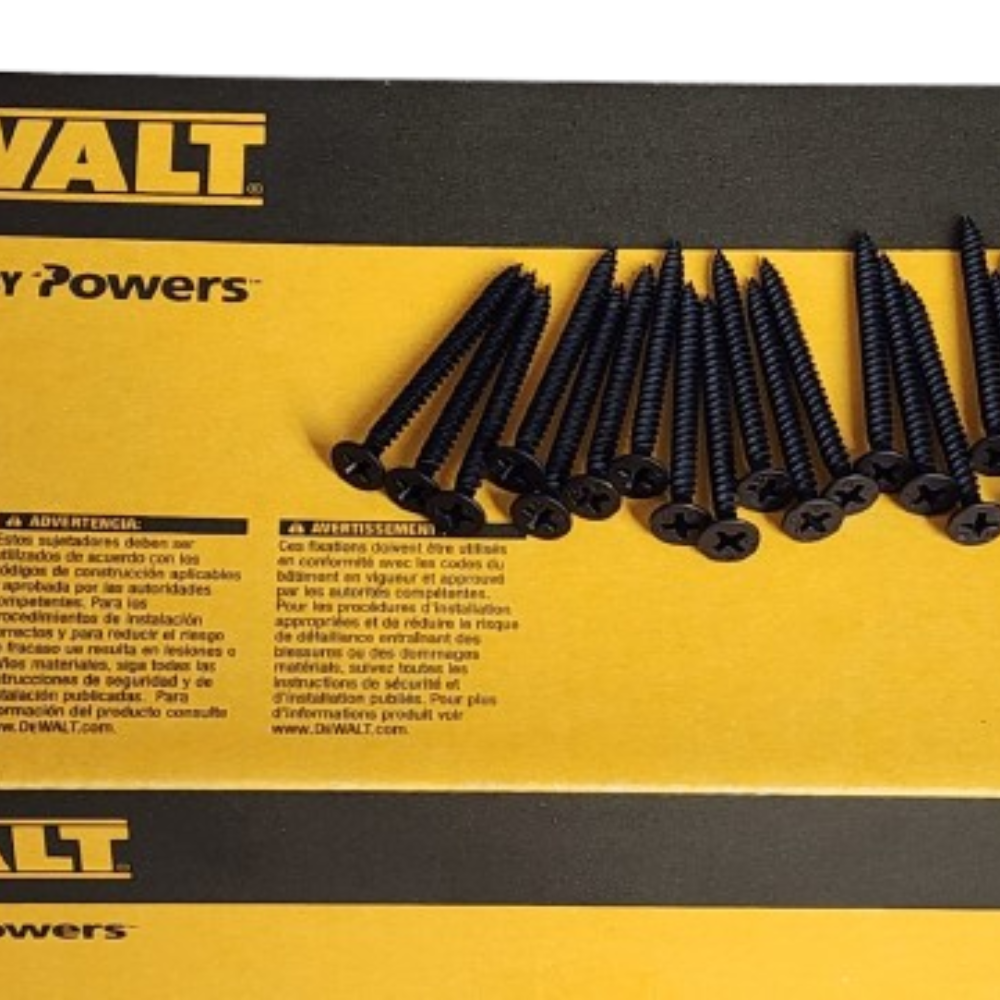 Drywall Screws 3.5 x 45mm Coarse Thread Loose DeWalt DWF4010006 Pack of 1000