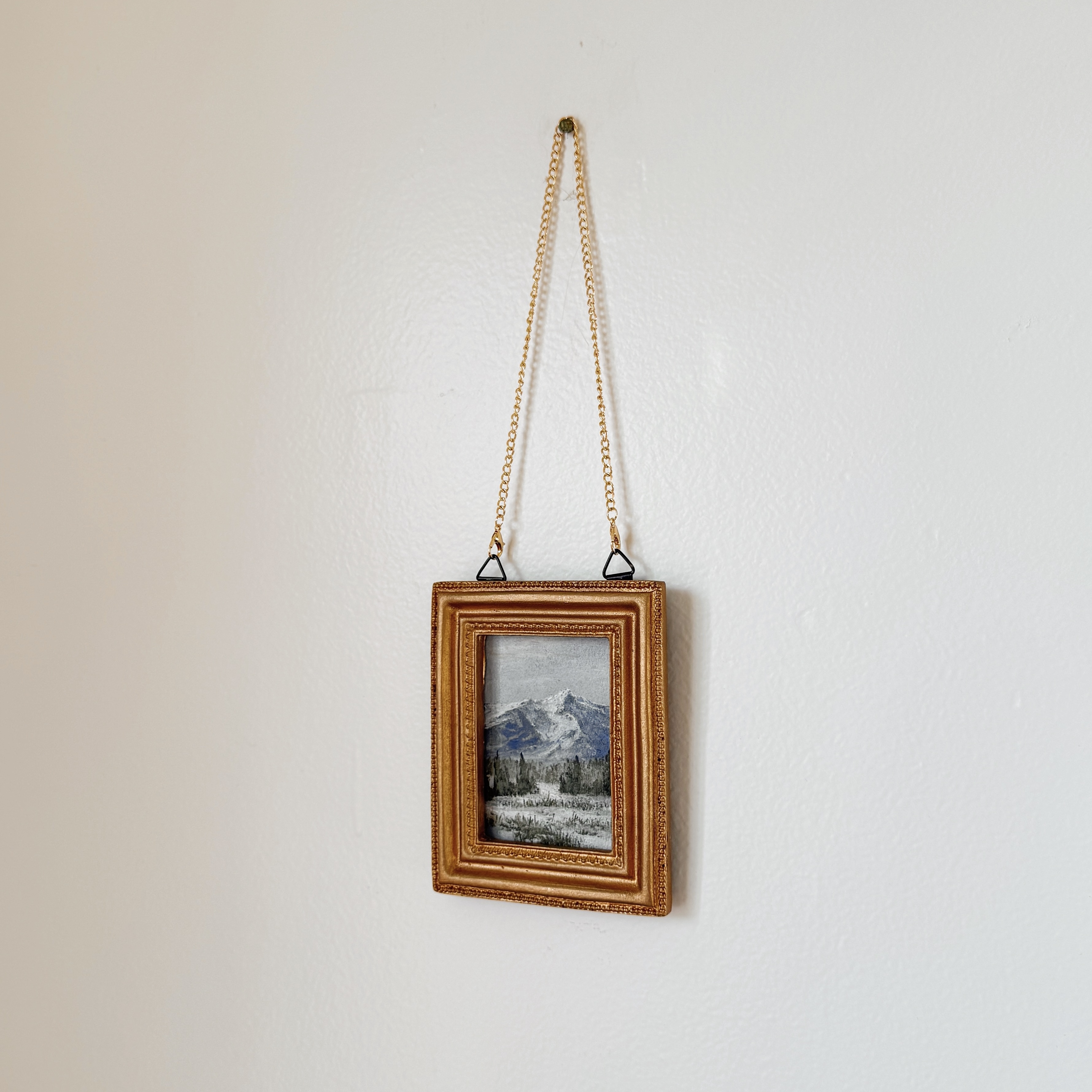 The mountain softens 