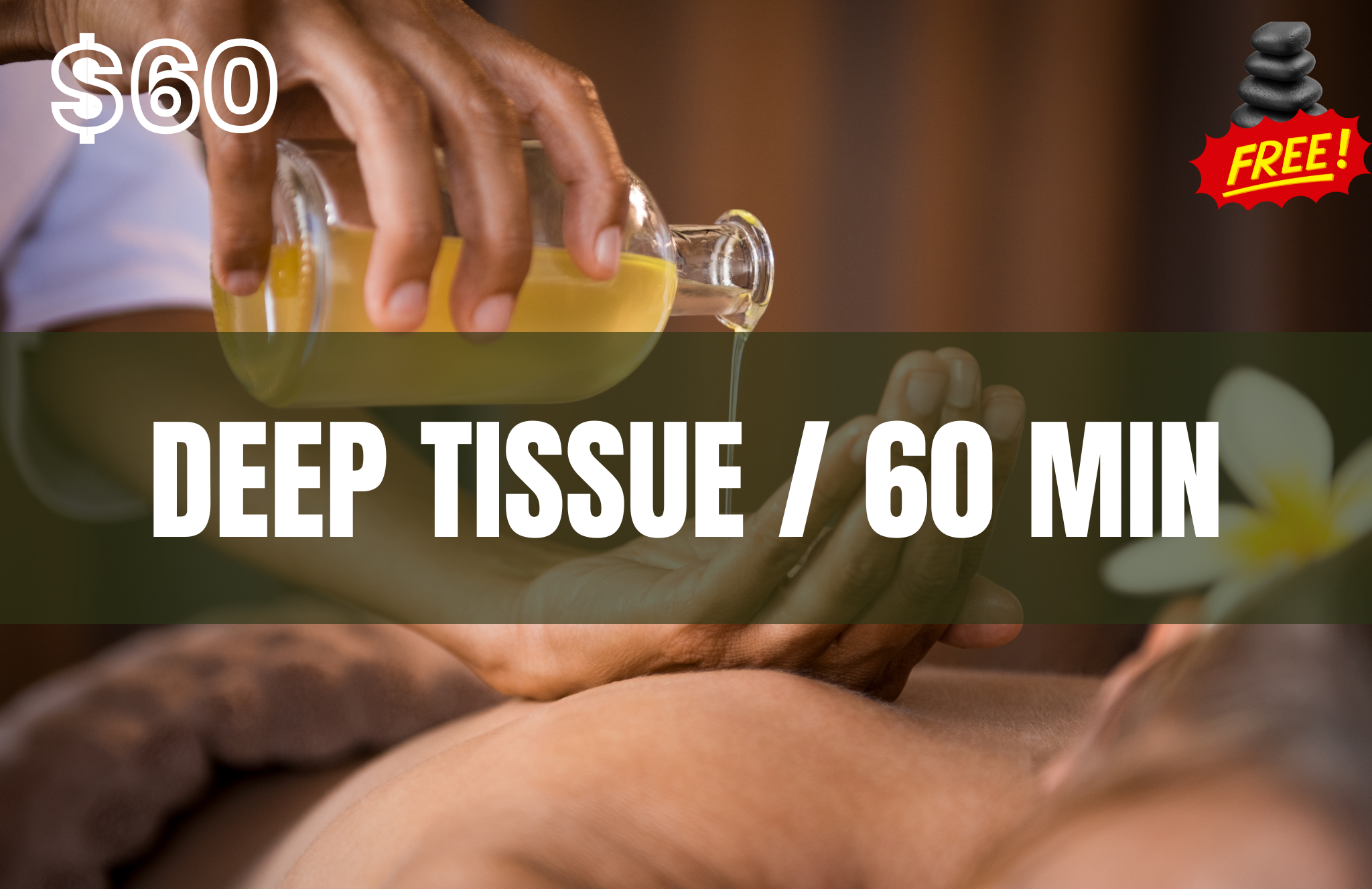 Combo Massage *Deep Tissue