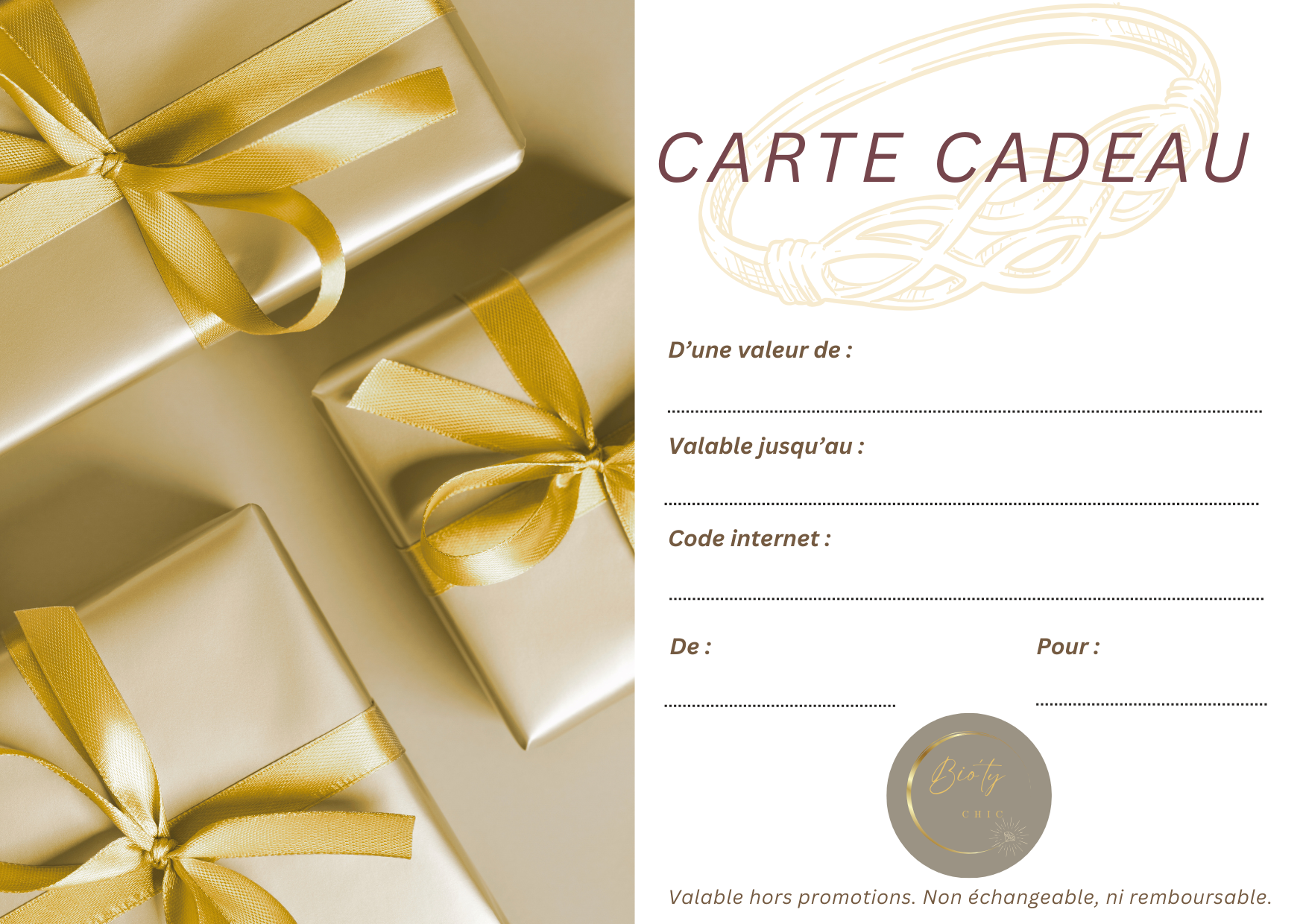 Cartes cadeaux