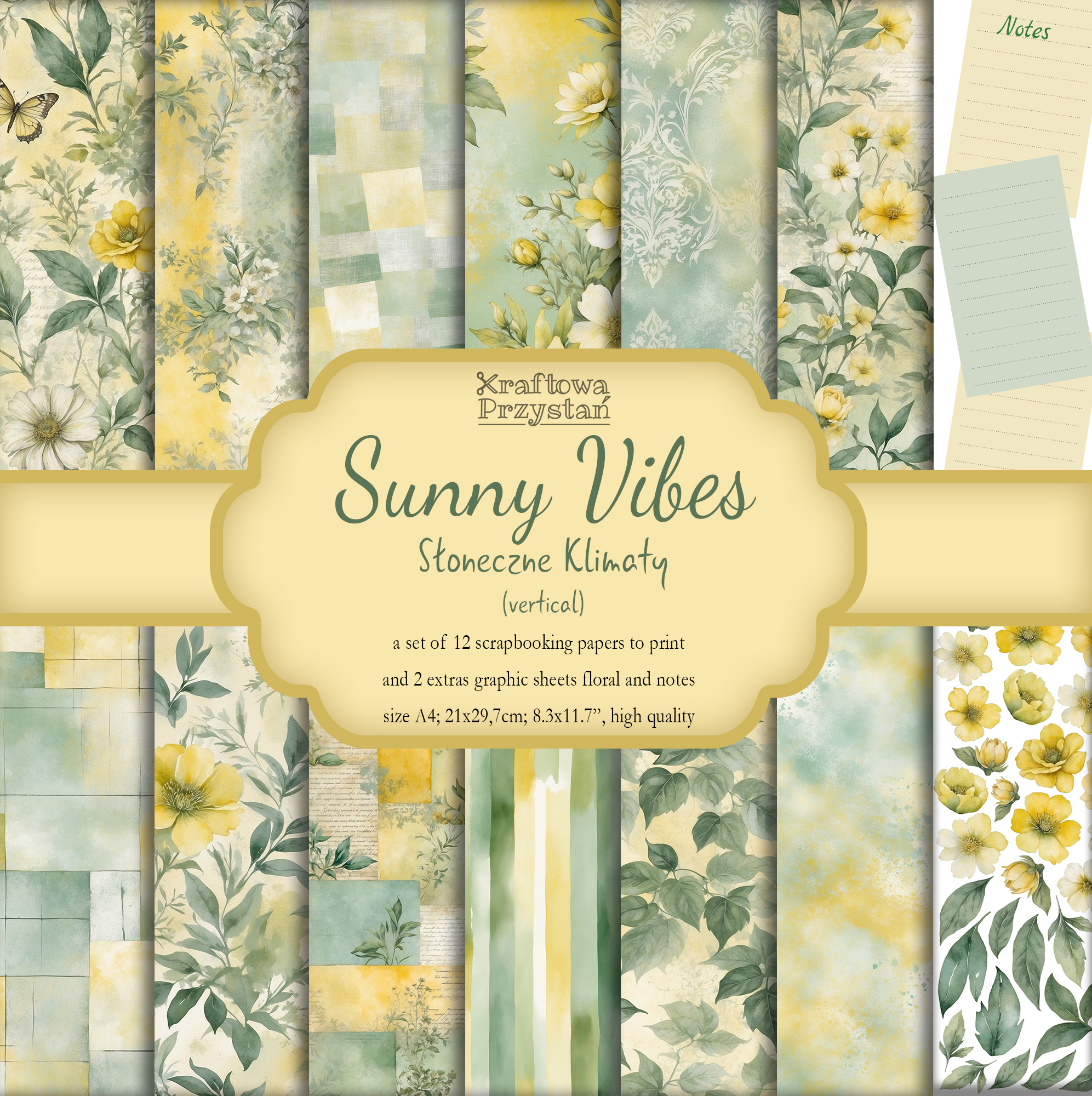 Sunny Vibes - Słoneczne Klimaty - orientacja pionowa, format A4