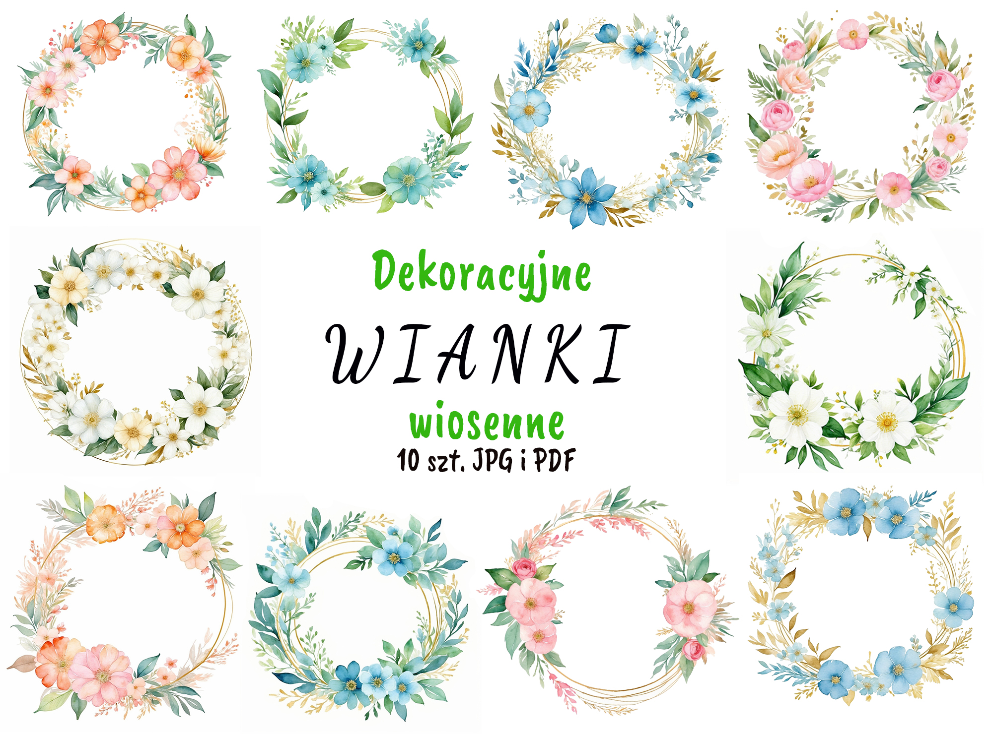 ORW.24.02 - Dekoracyjne wiosenne ramki