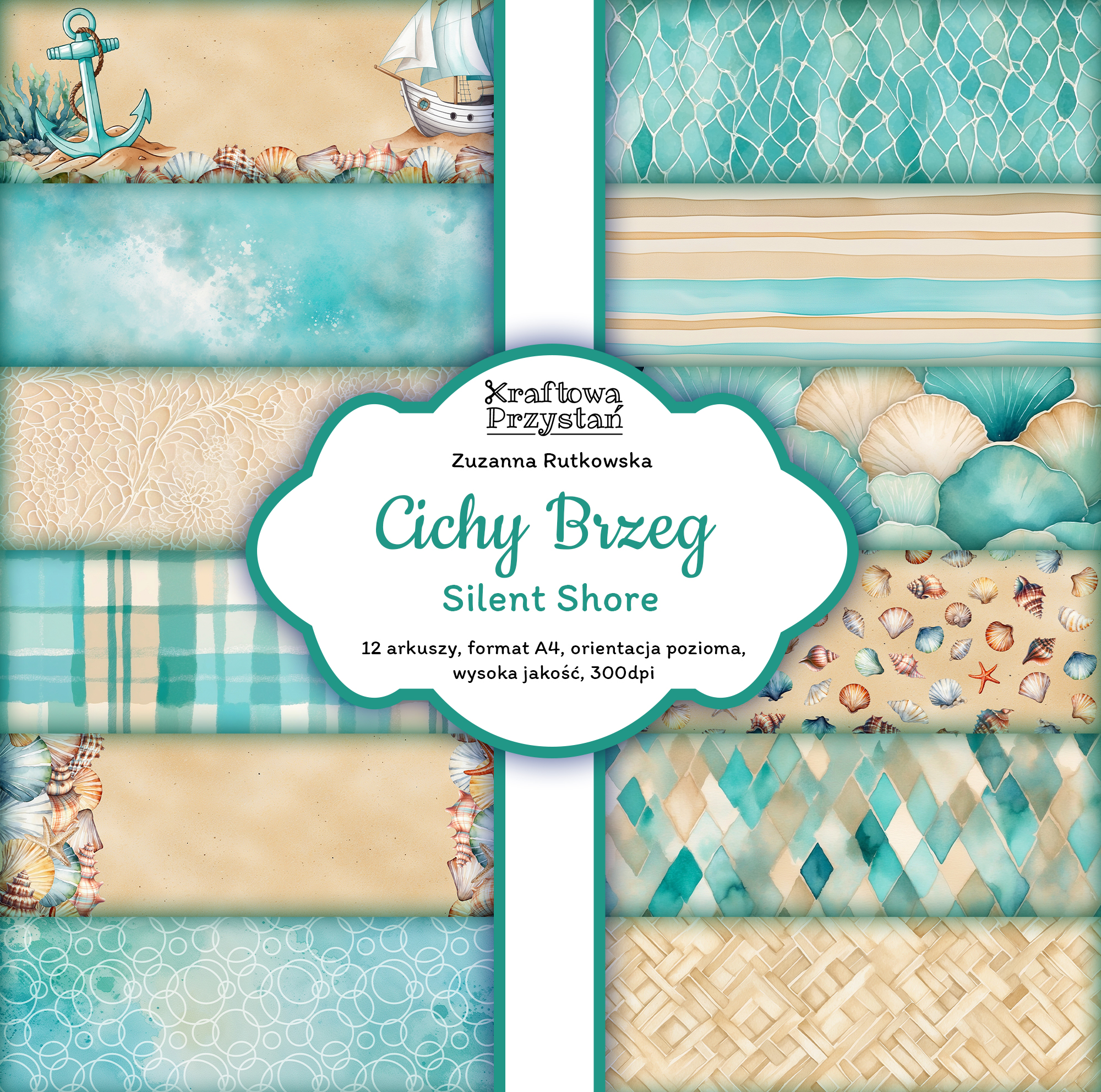 Cichy Brzeg - zestaw papierów (12)