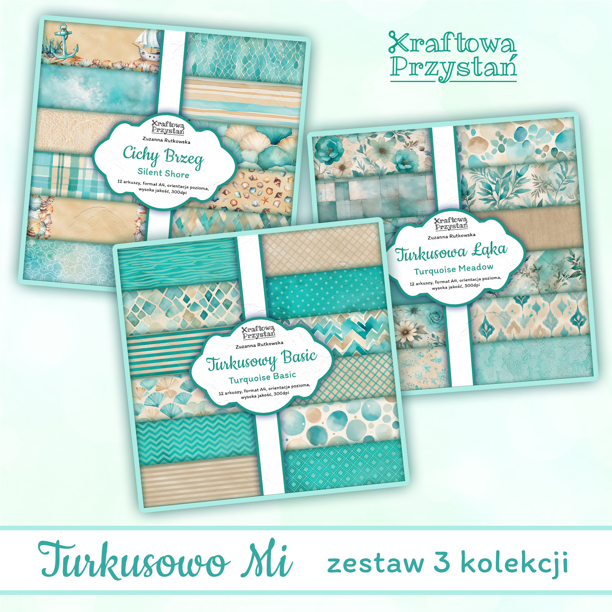 Turkusowo Mi - zestaw trzech kolekcji