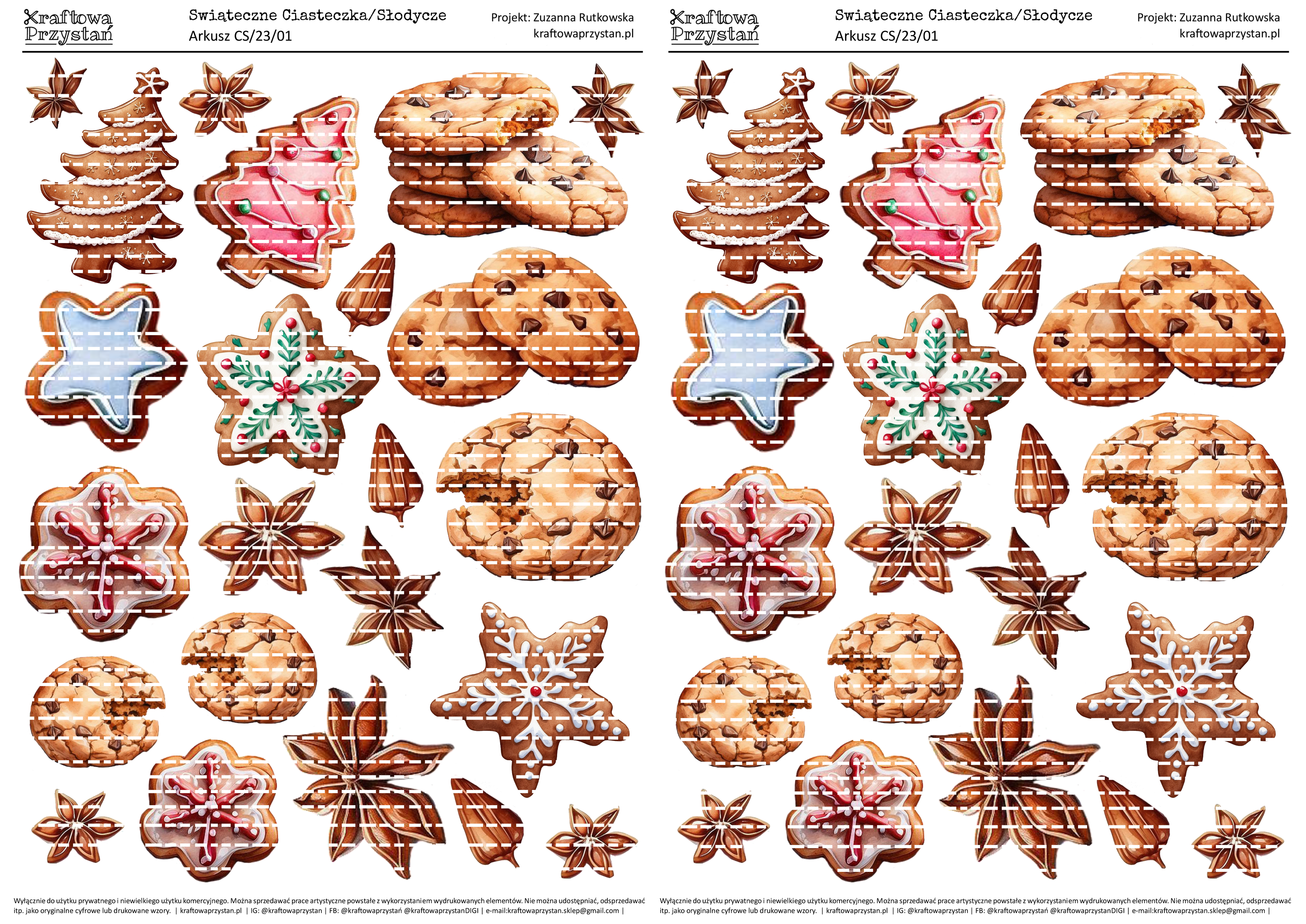 CS.23.01 (odnowione) - pierniczki, anyż, ciastka