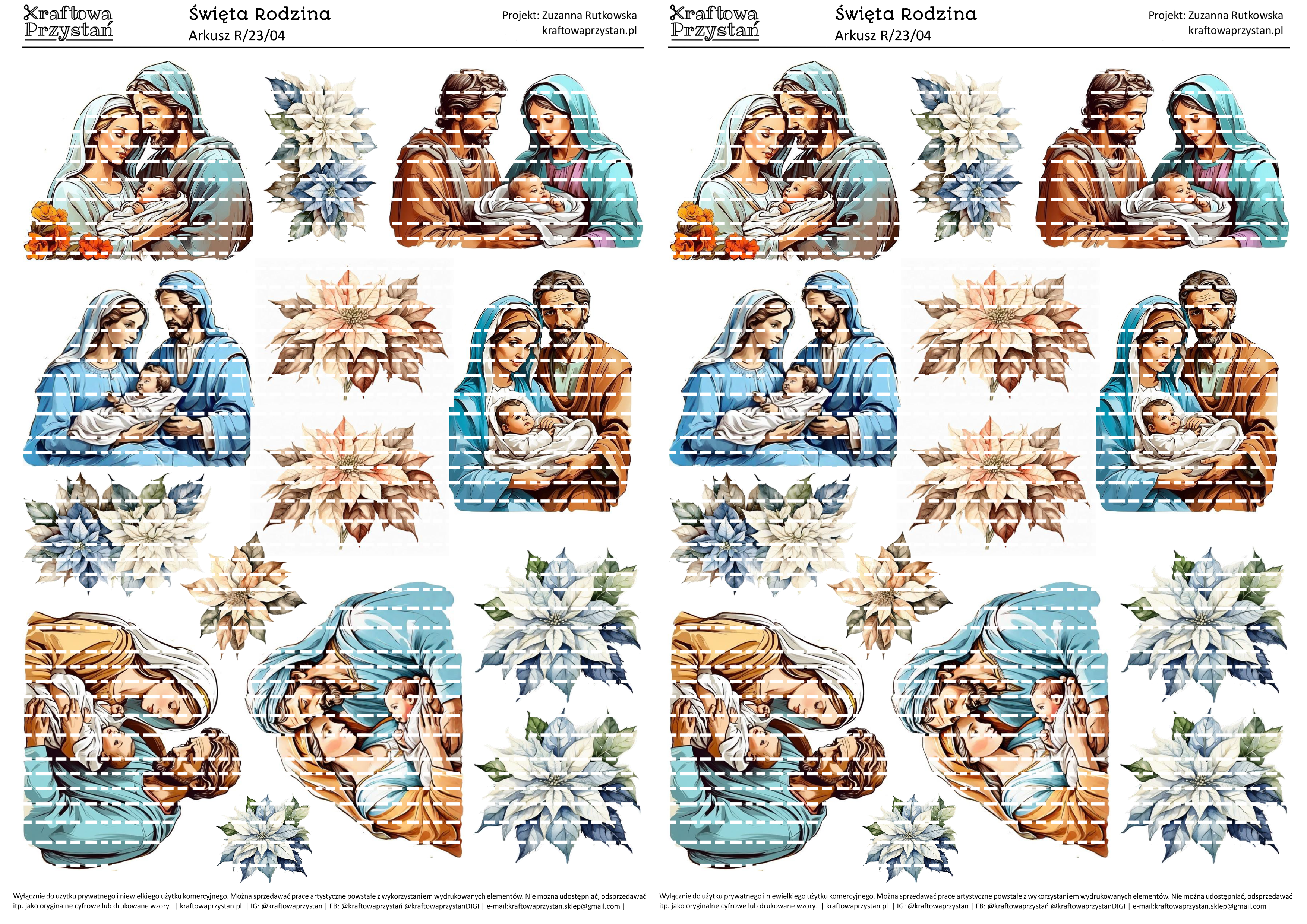 R.23.04 (odnowione) - święta rodzina, Maryja, Józef, Jezus, Chrystus, Syn Boży