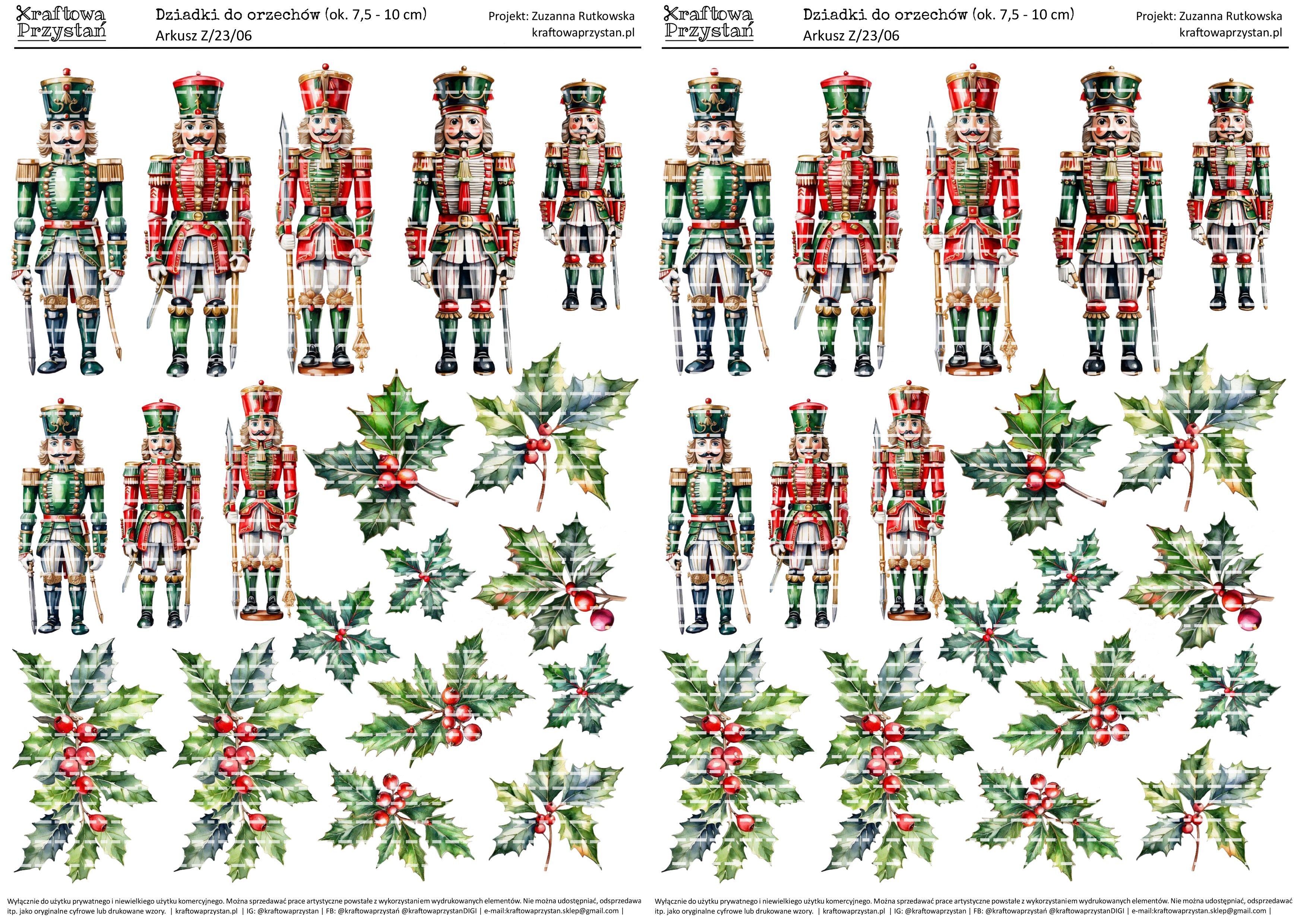 Z.23.06 (odnowione) - czerwono-zielone żołnierzyki