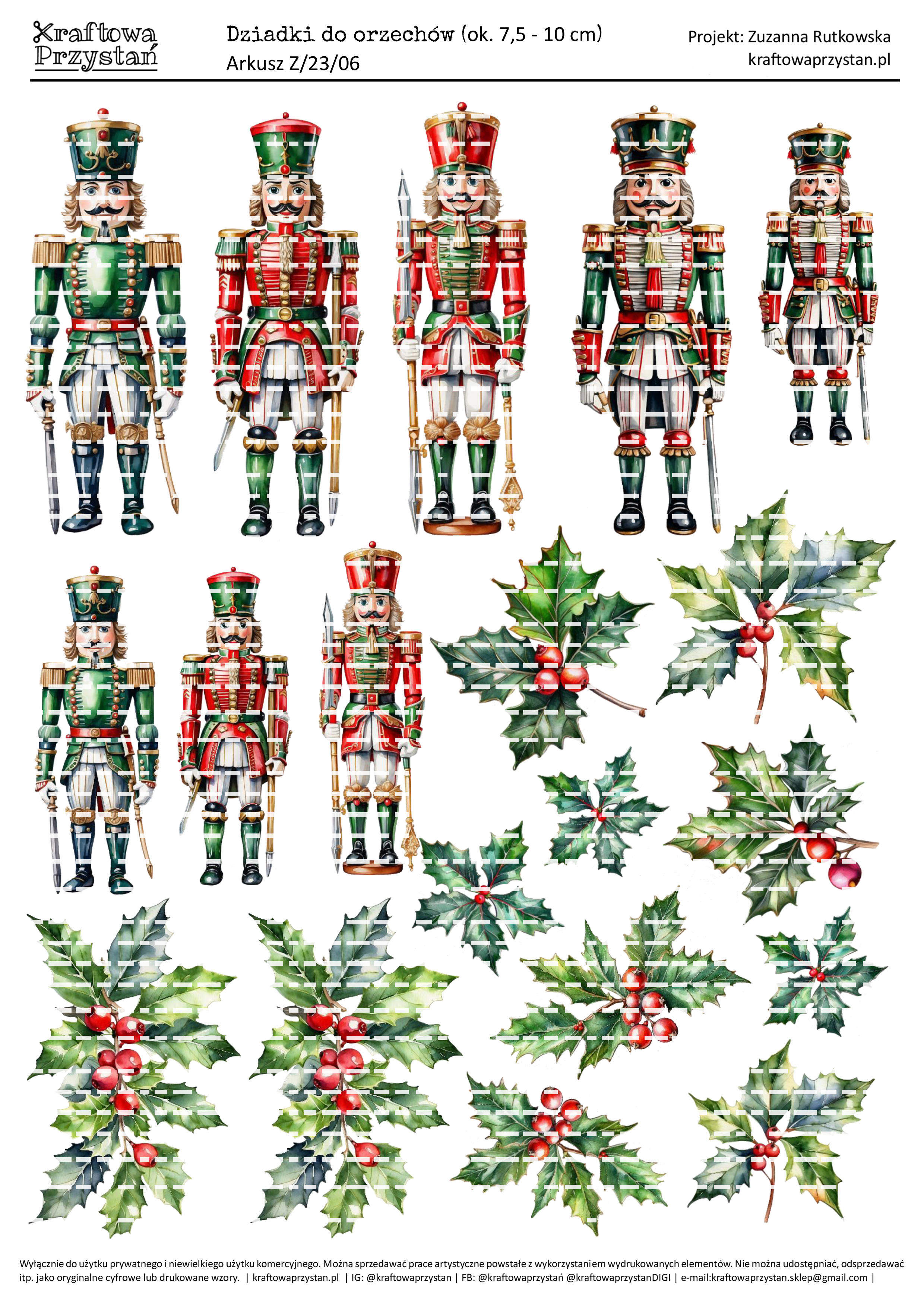 Z.23.06 (odnowione) - czerwono-zielone żołnierzyki