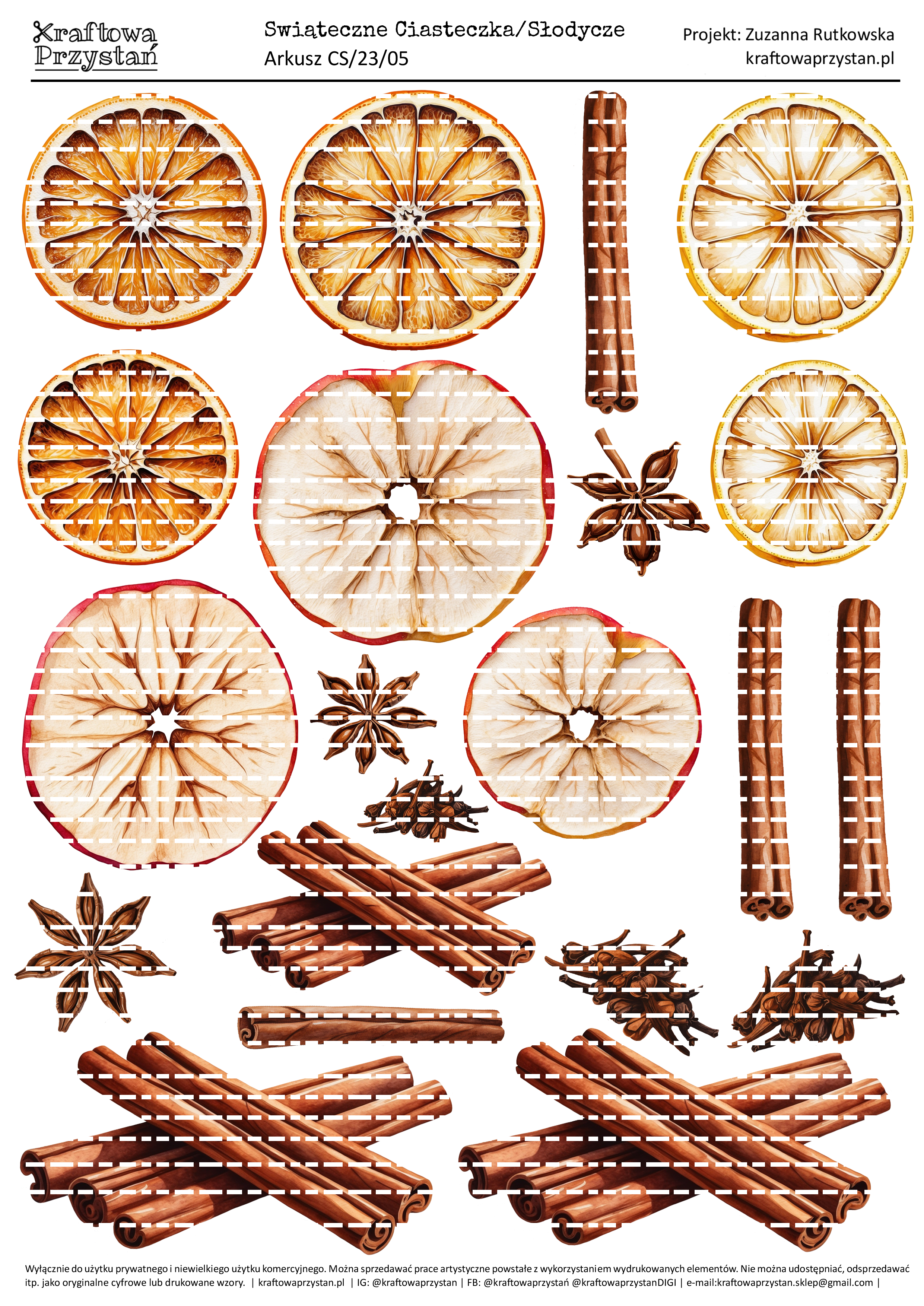 CS.23.05 (odnowione) - suszone (pomarańcza, cytryna, jabłko, cynamon, anyż, goździki)