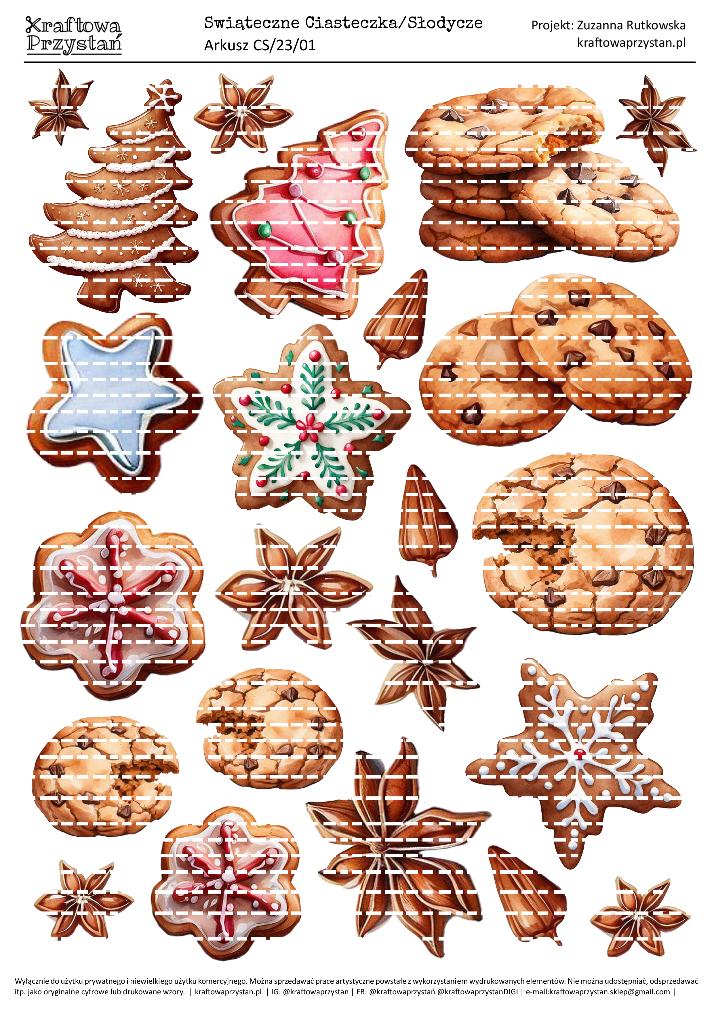 CS.23.01 (odnowione) - pierniczki, anyż, ciastka