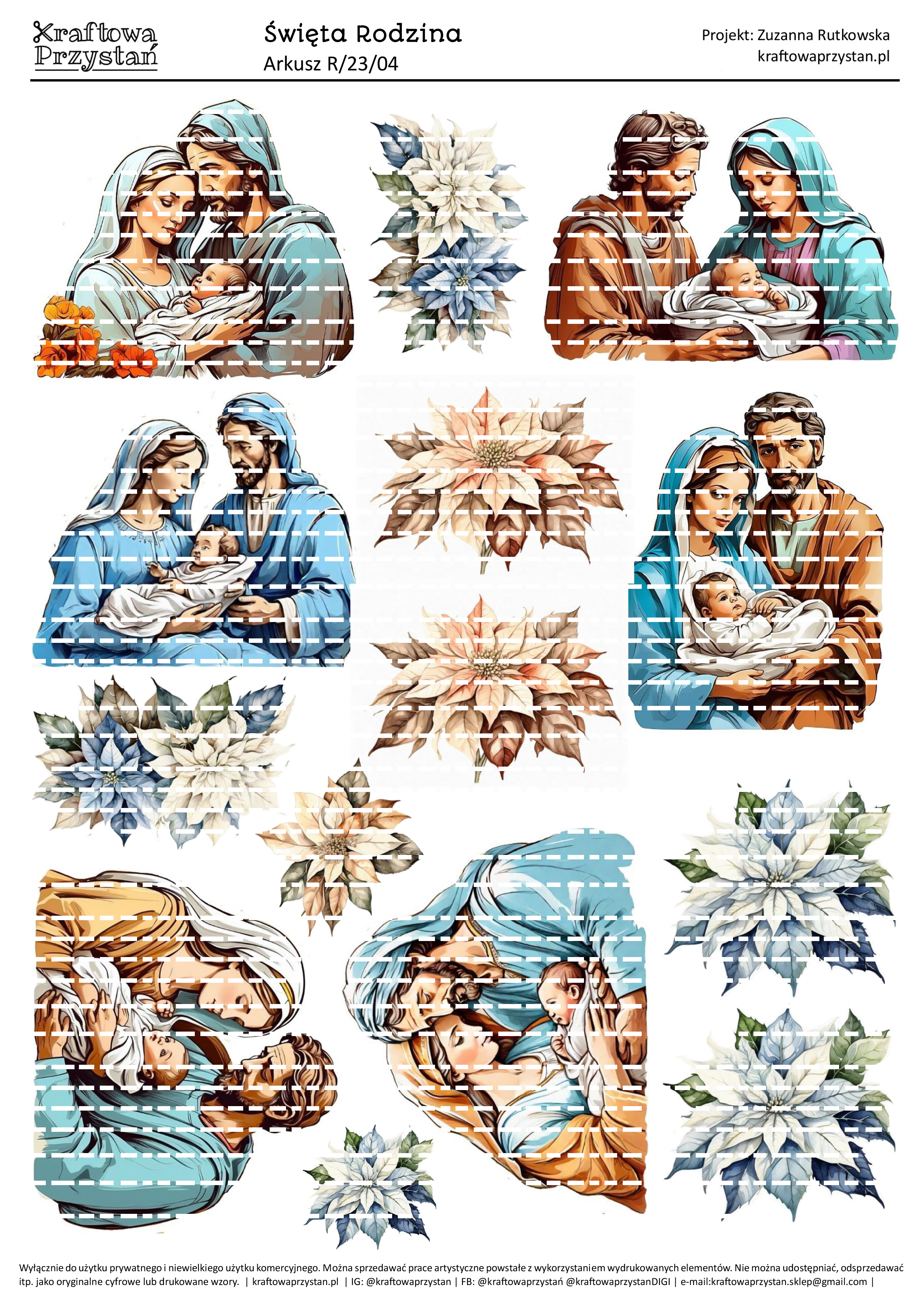 R.23.04 (odnowione) - święta rodzina, Maryja, Józef, Jezus, Chrystus, Syn Boży