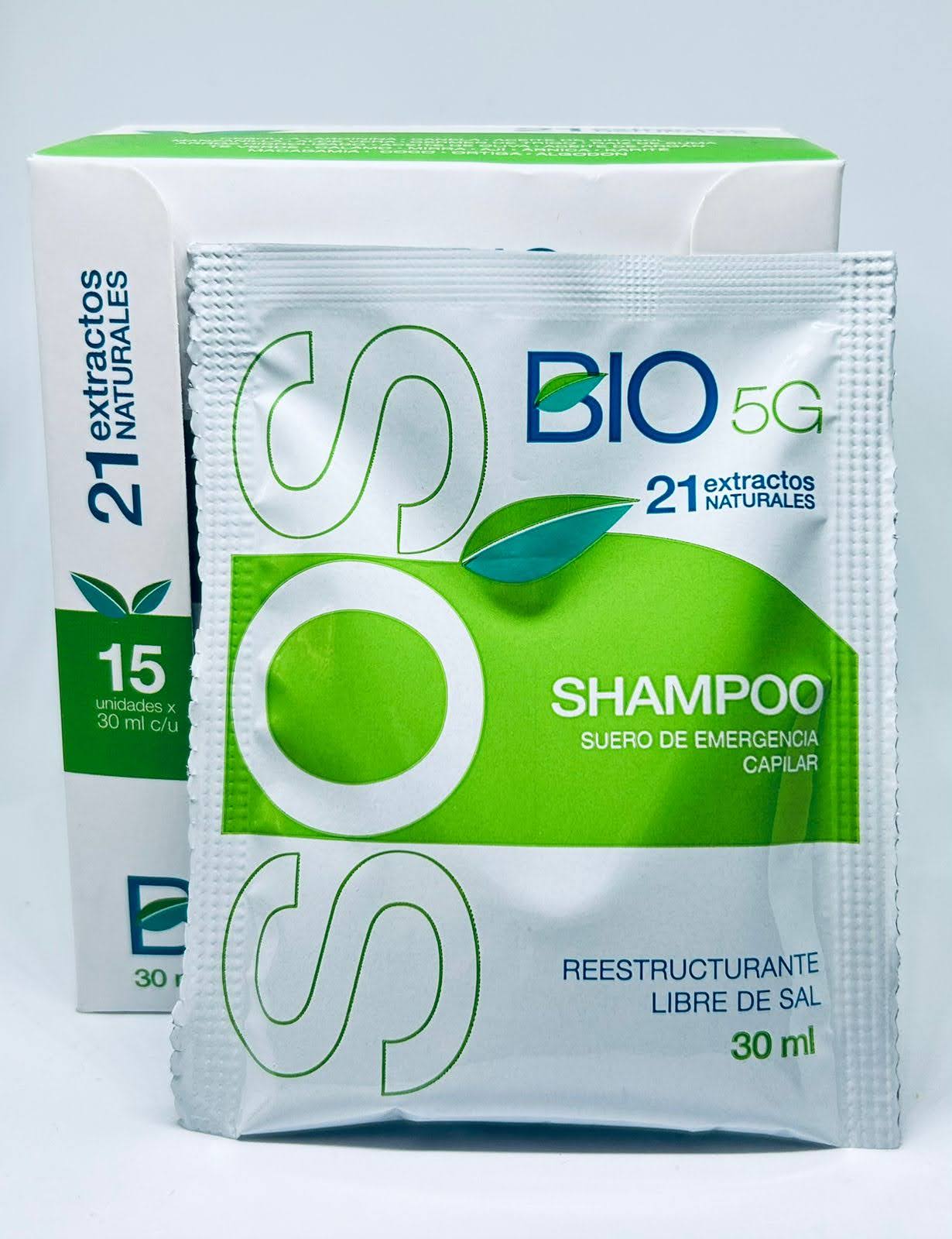 Caja SHAMPOO SOS Suero de Emergencia Capilar 