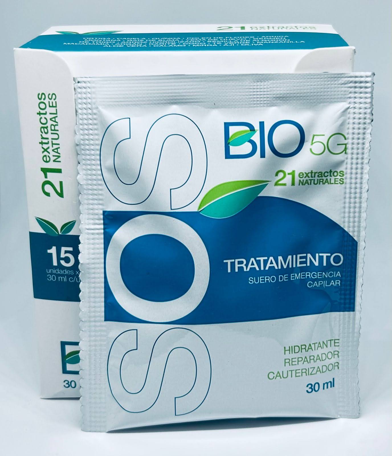 Caja TRATAMIENTO SOS Suero de Emergencia Capilar 
