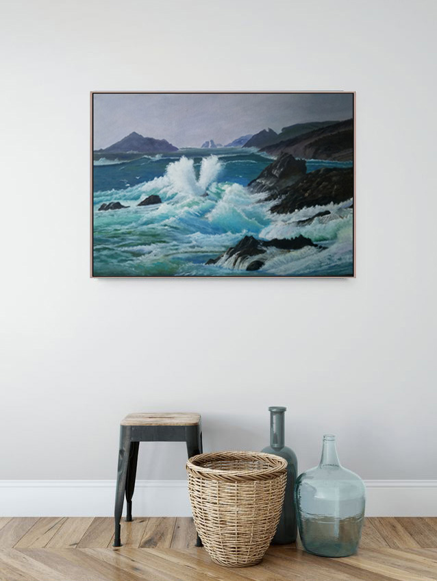 Wild Seas - Canvas Print
