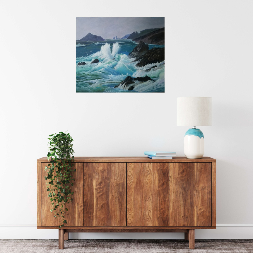Wild Seas - Canvas Print