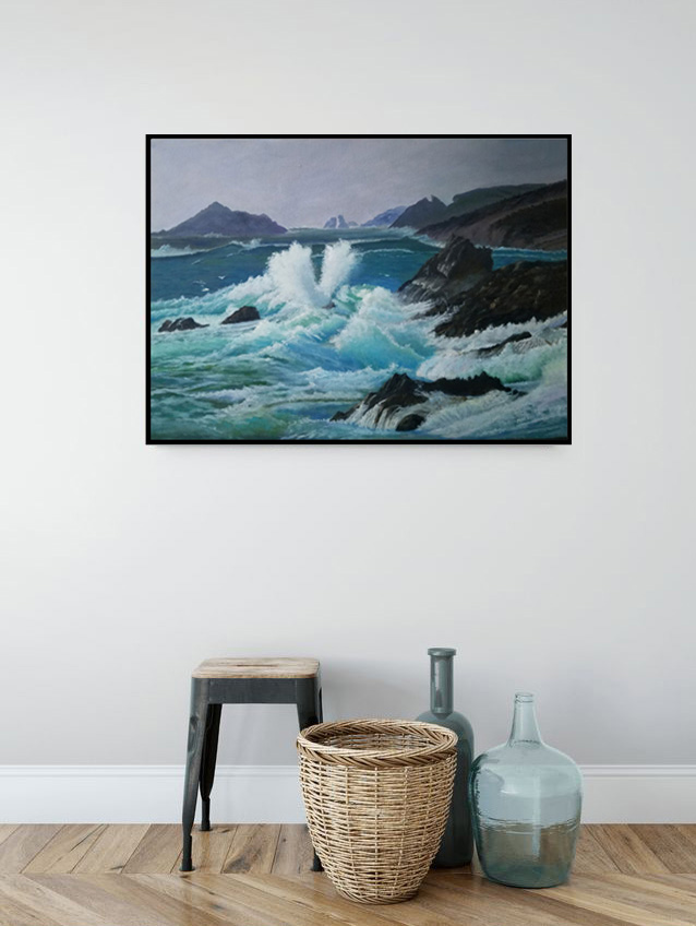 Wild Seas - Canvas Print