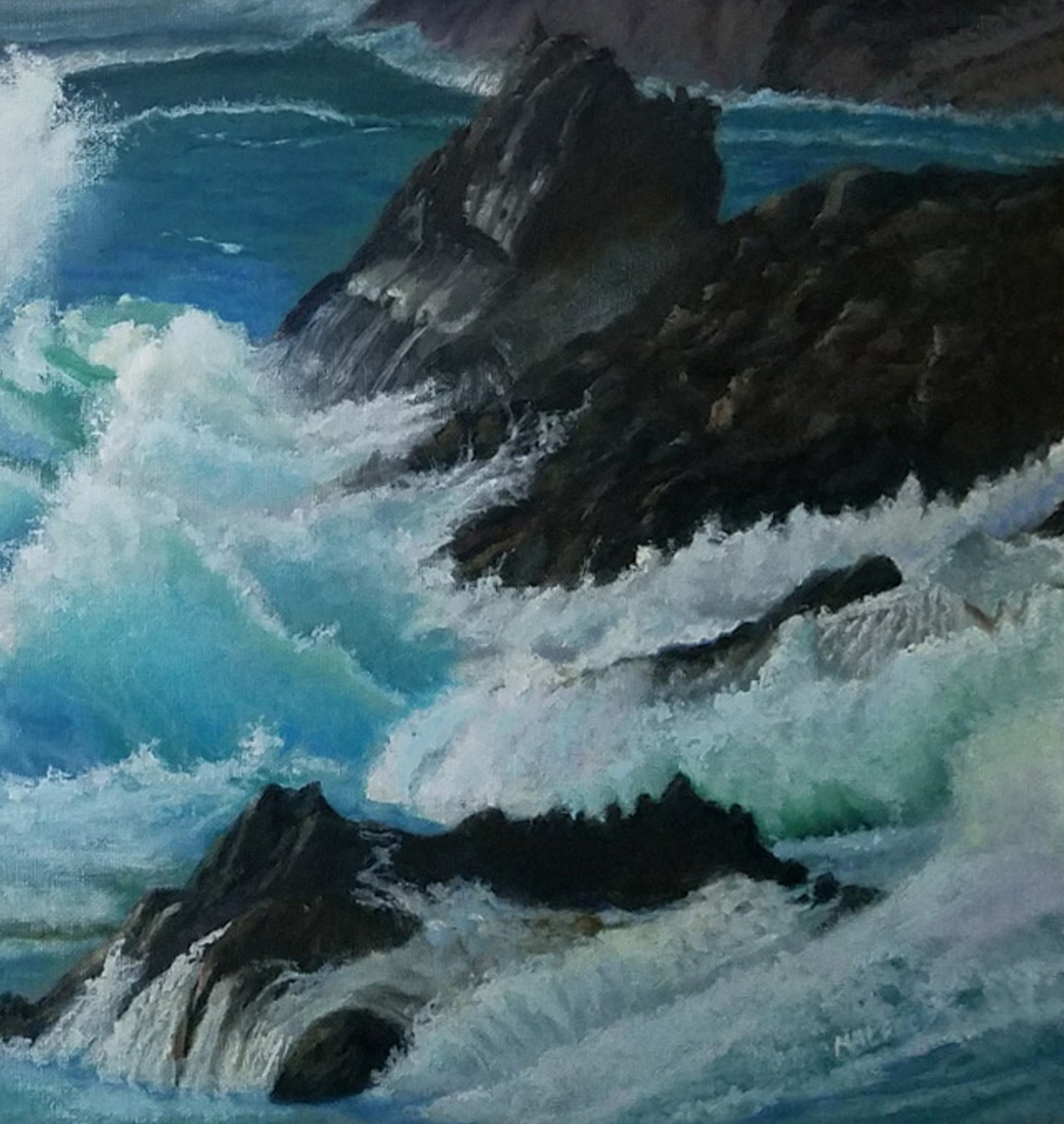 Wild Seas - Canvas Print