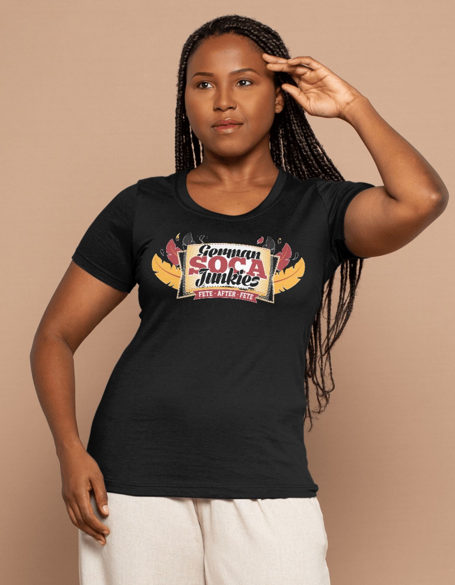 T-Shirt "GermanSocaJunkies" Black