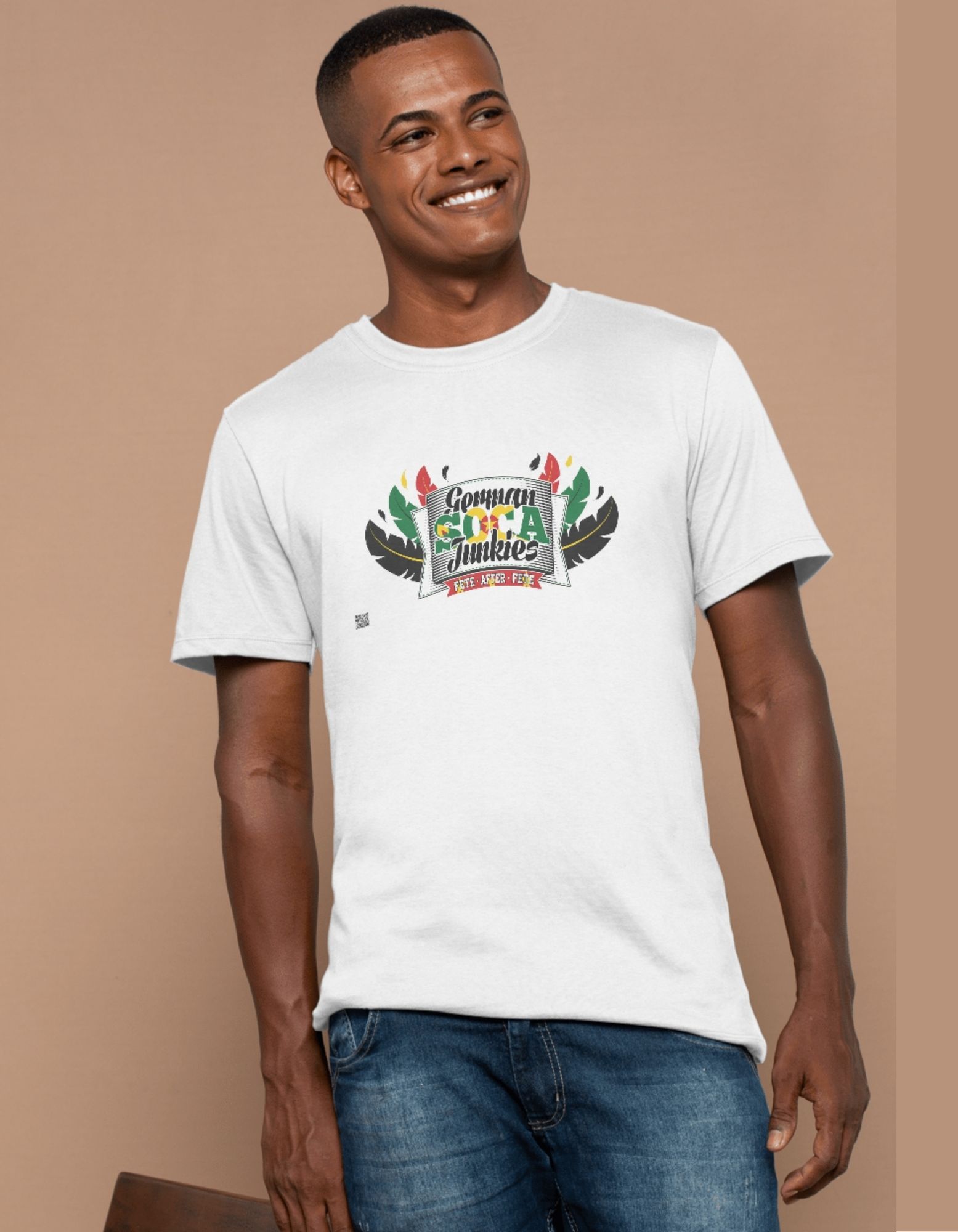 T-Shirt "Soca Junkies Island Edition" White
