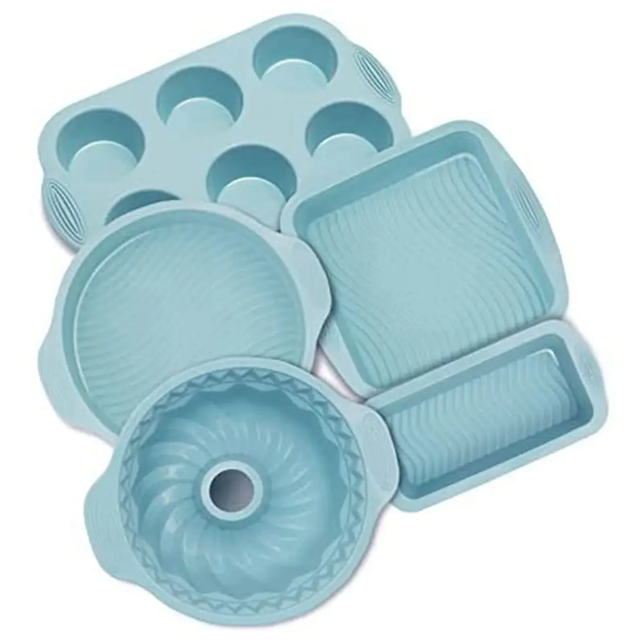 Silicone Bakeware Set Cake Molds Set for Baking Baking Sheet