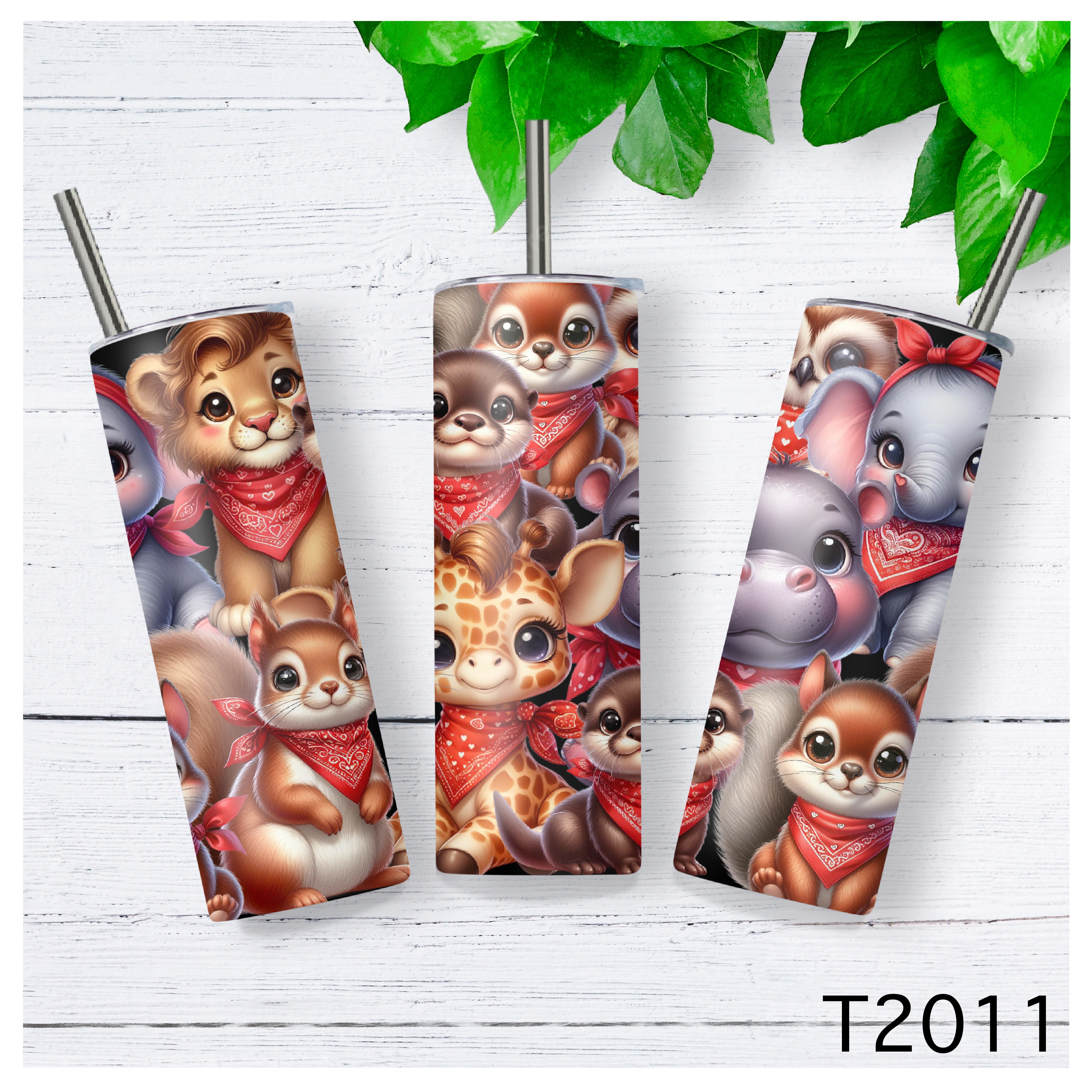 Animal-Themed Insulated Tumbler