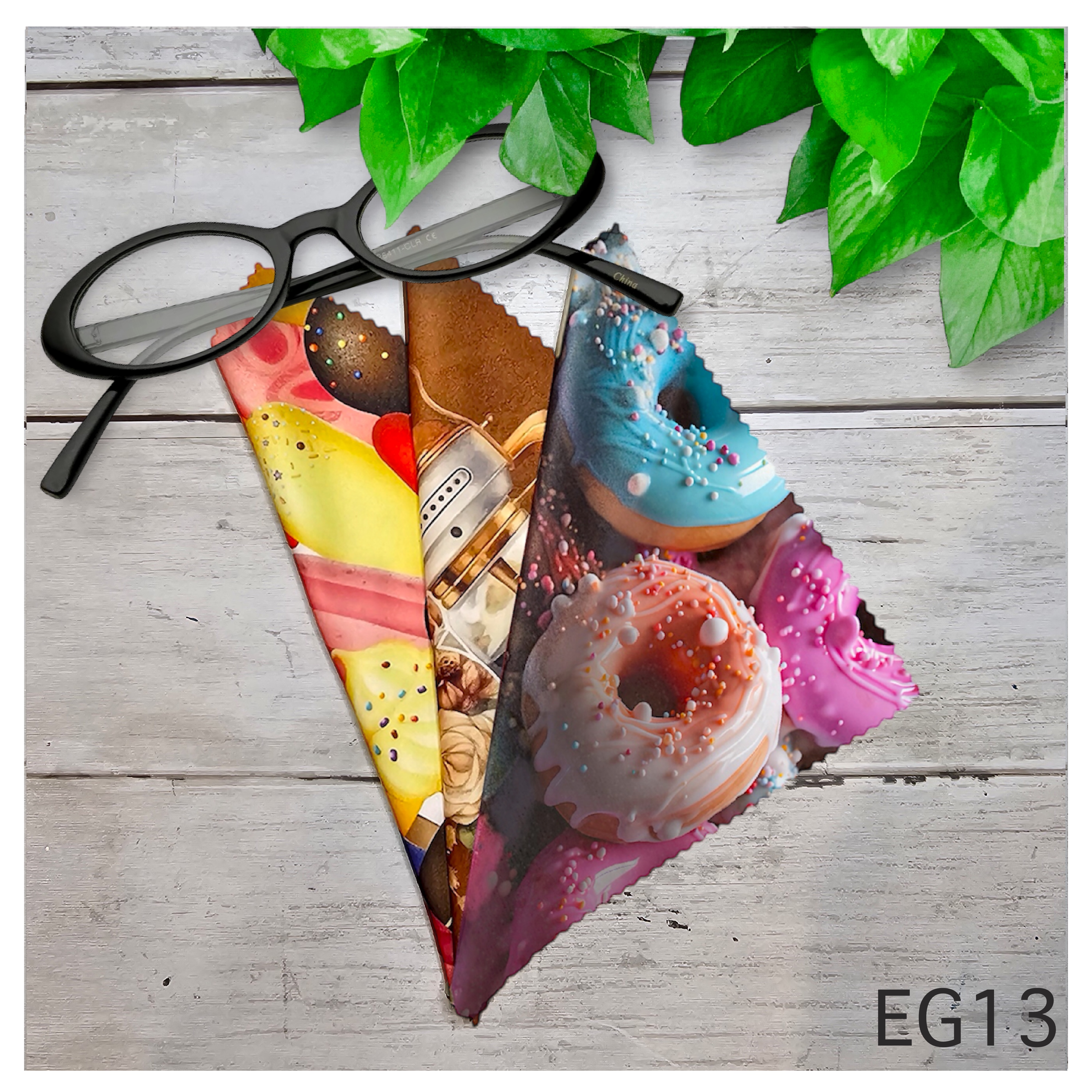 Food themed Eyeglass Cleaning Cloths