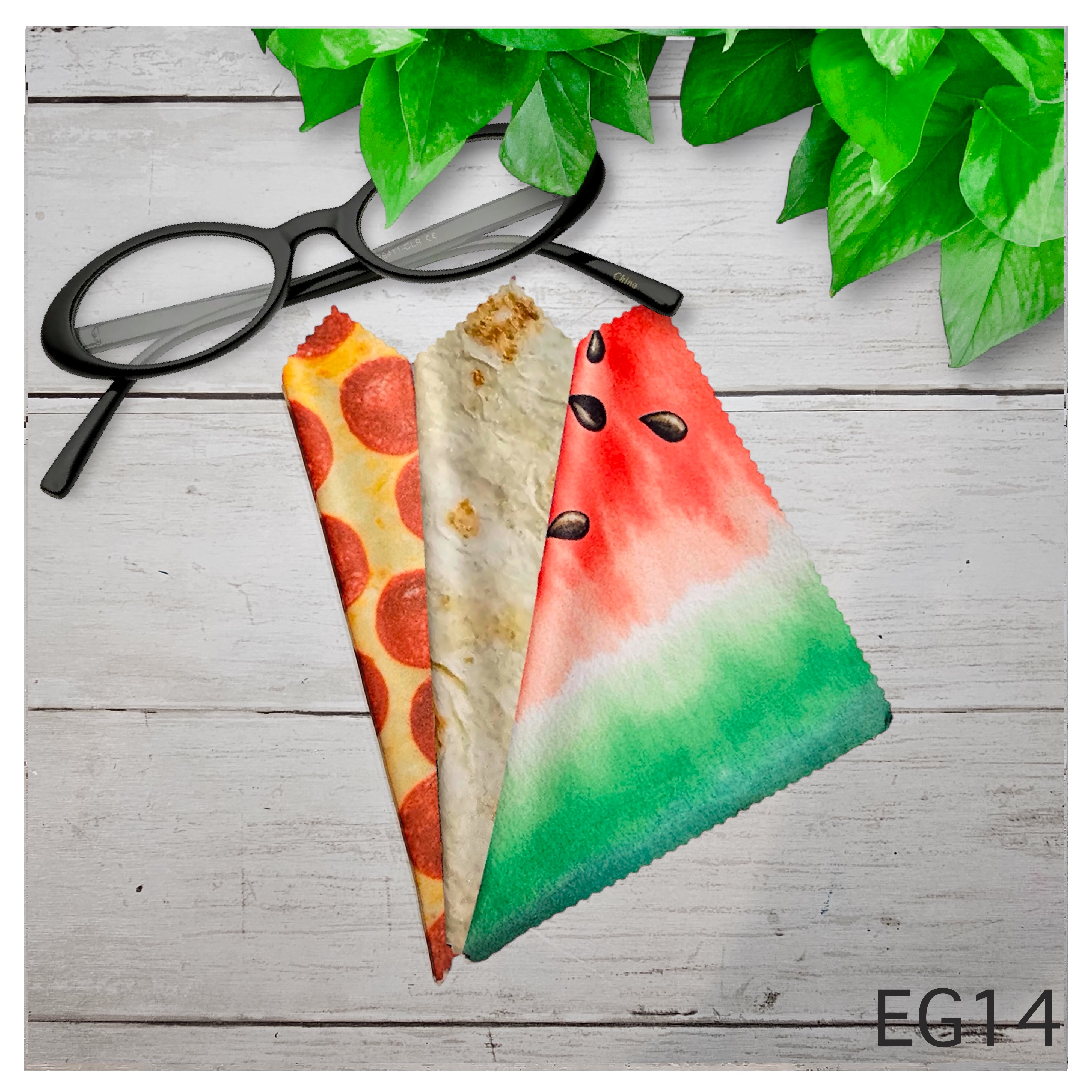Food themed Eyeglass Cleaning Cloths