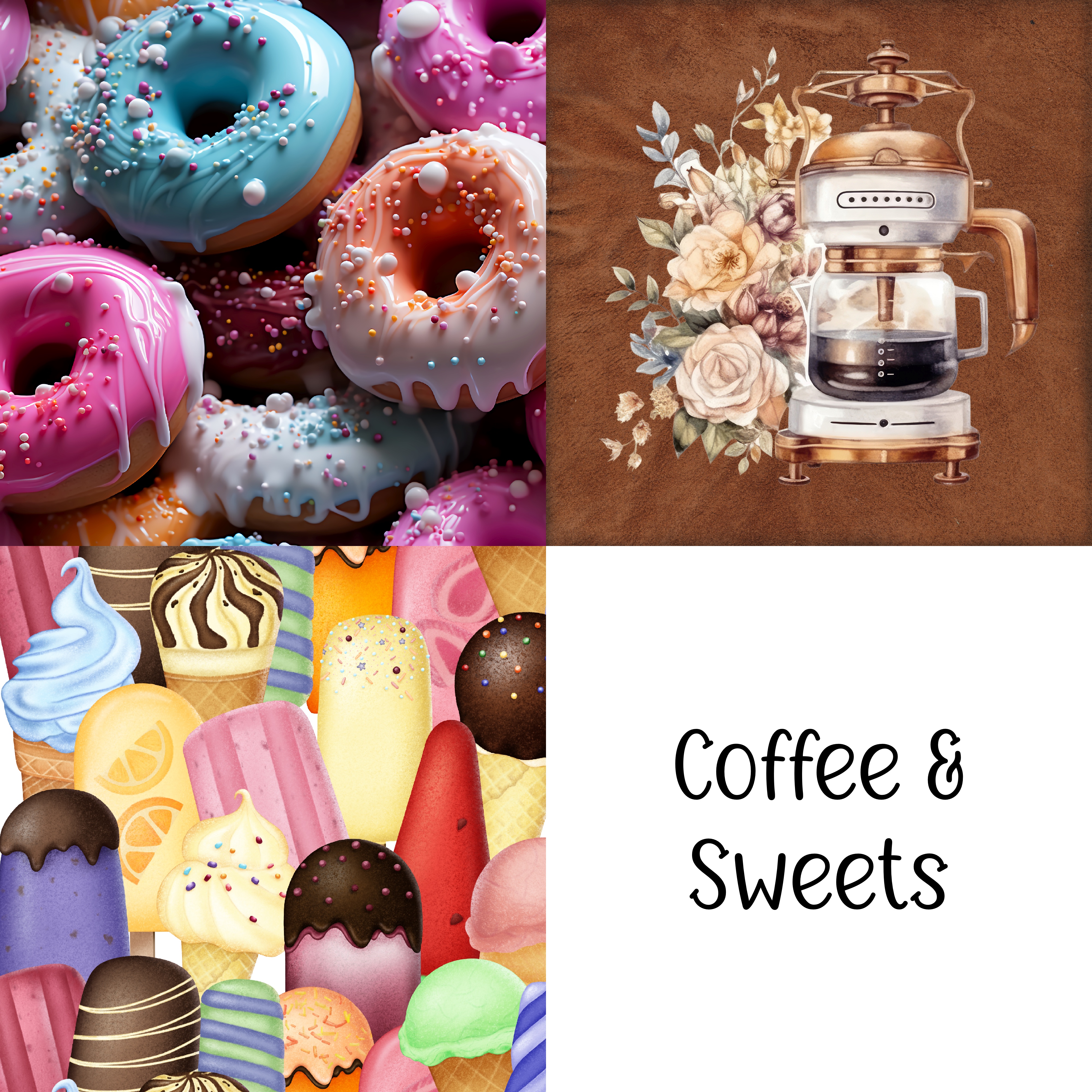 Food themed Eyeglass Cleaning Cloths