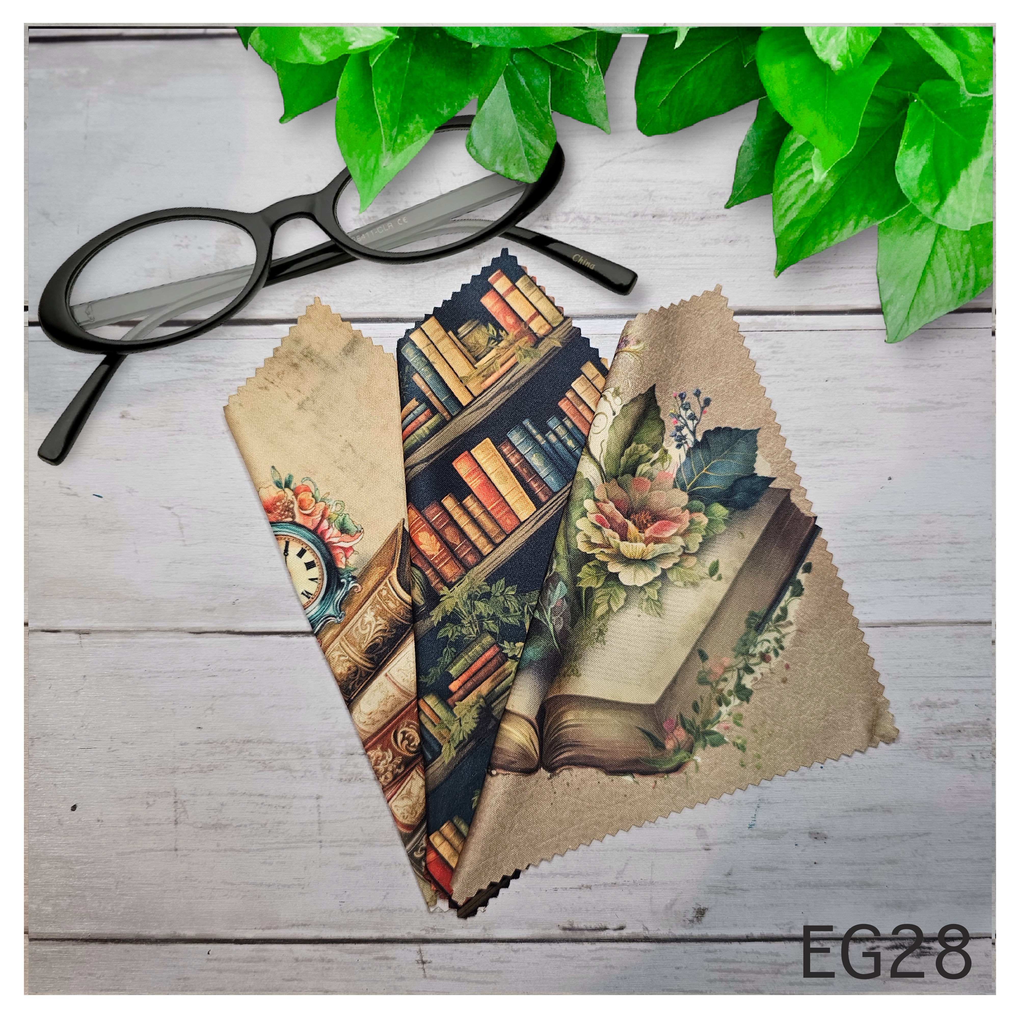 Bookish Eyeglass Cloths