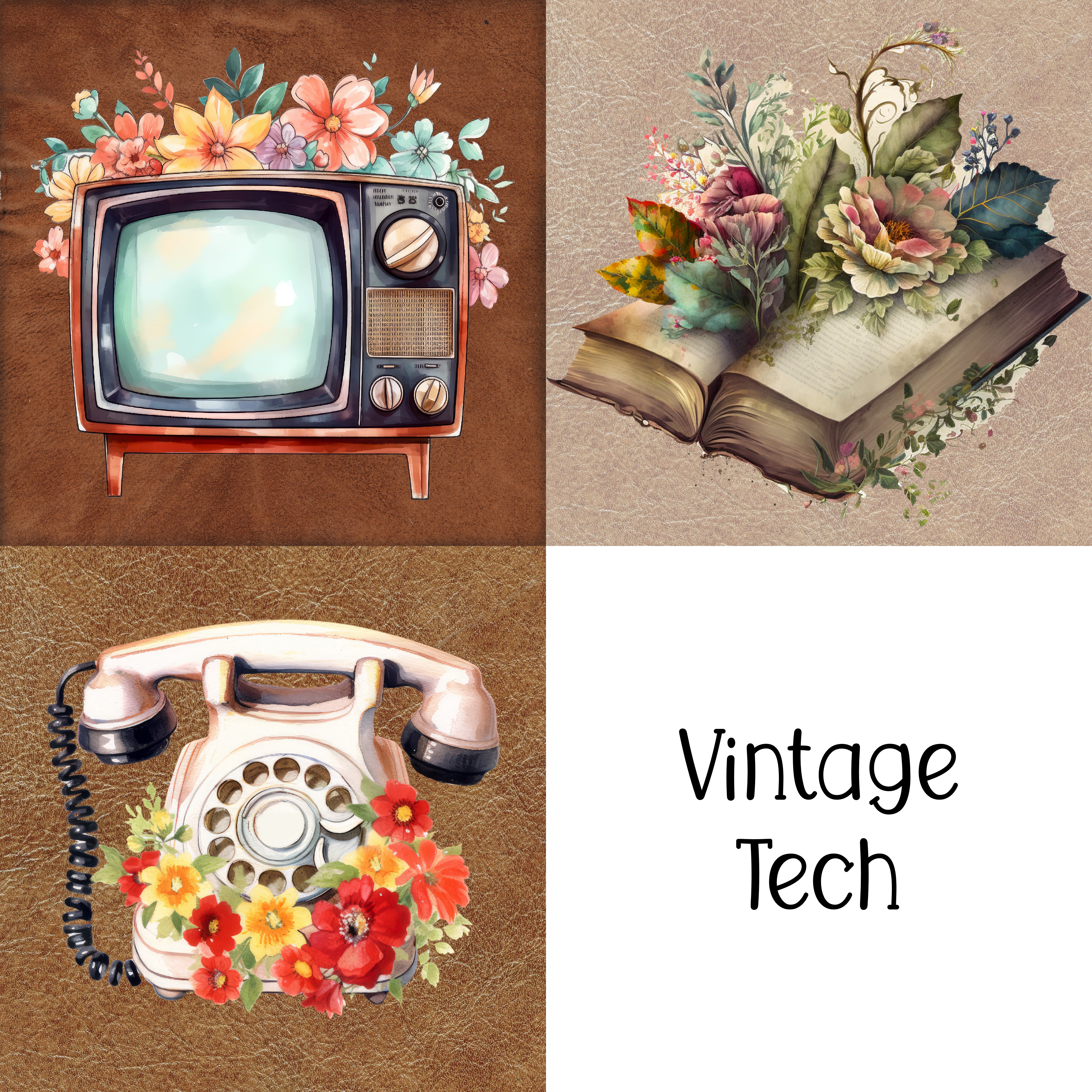 Vintage Tech Microfiber Lens Cleaning Cloths