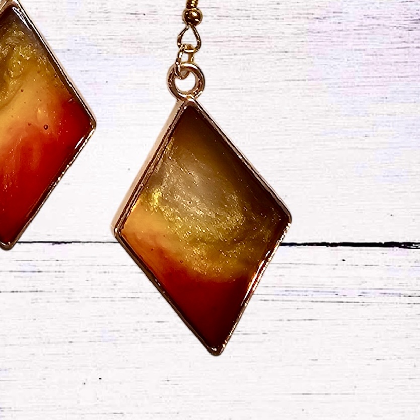 Handcrafted Resin Jewelry Set