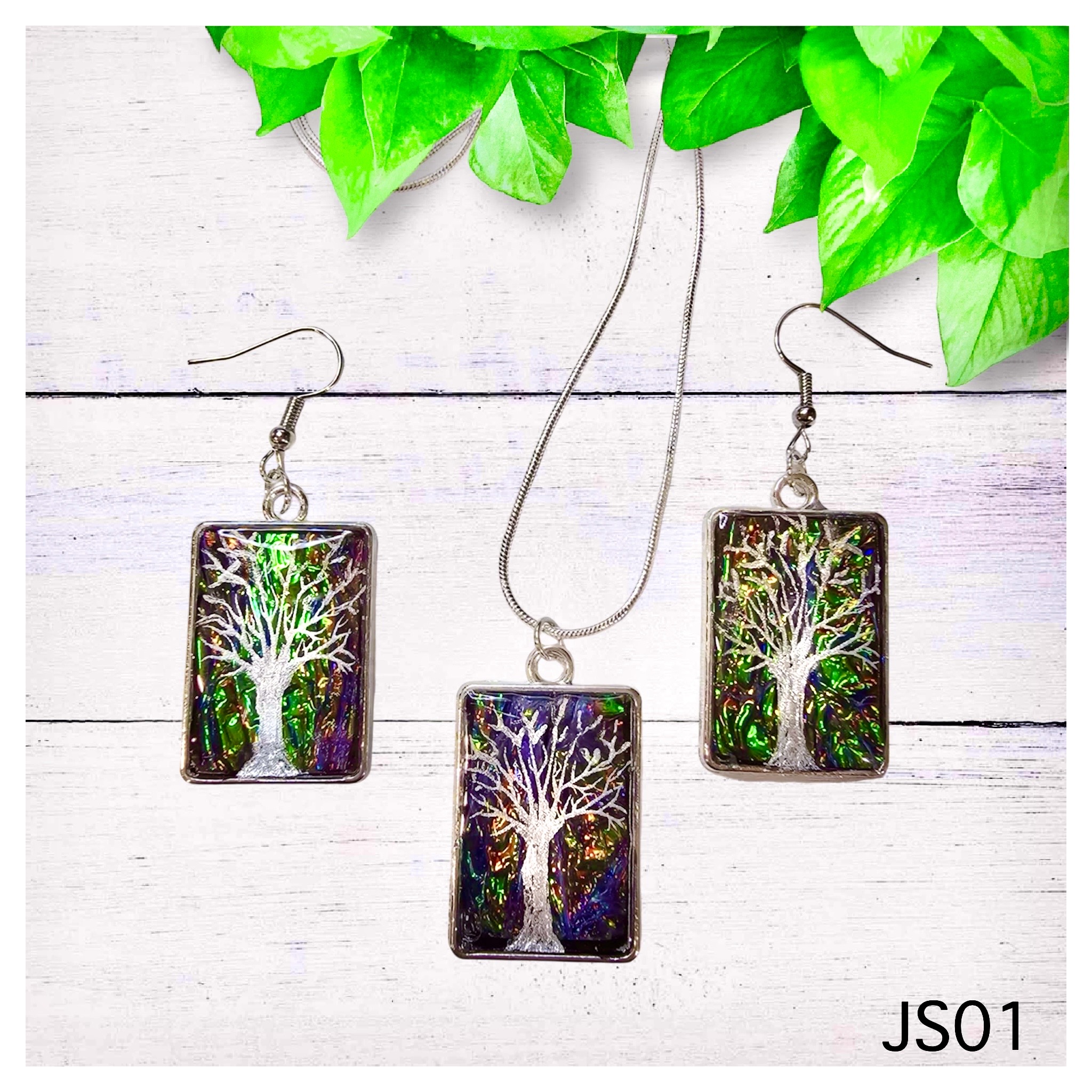 Tree of Life Pendant Jewelry Set