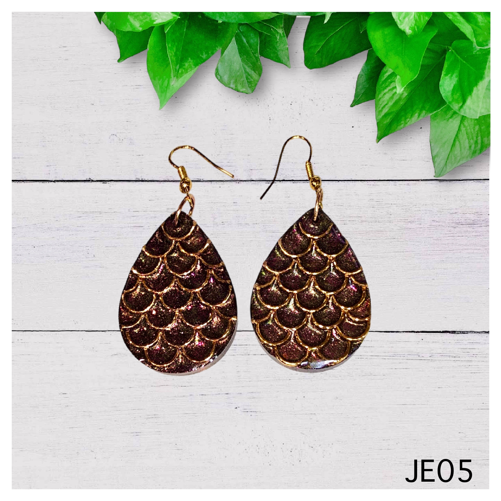 Mermaid Scale Earrings