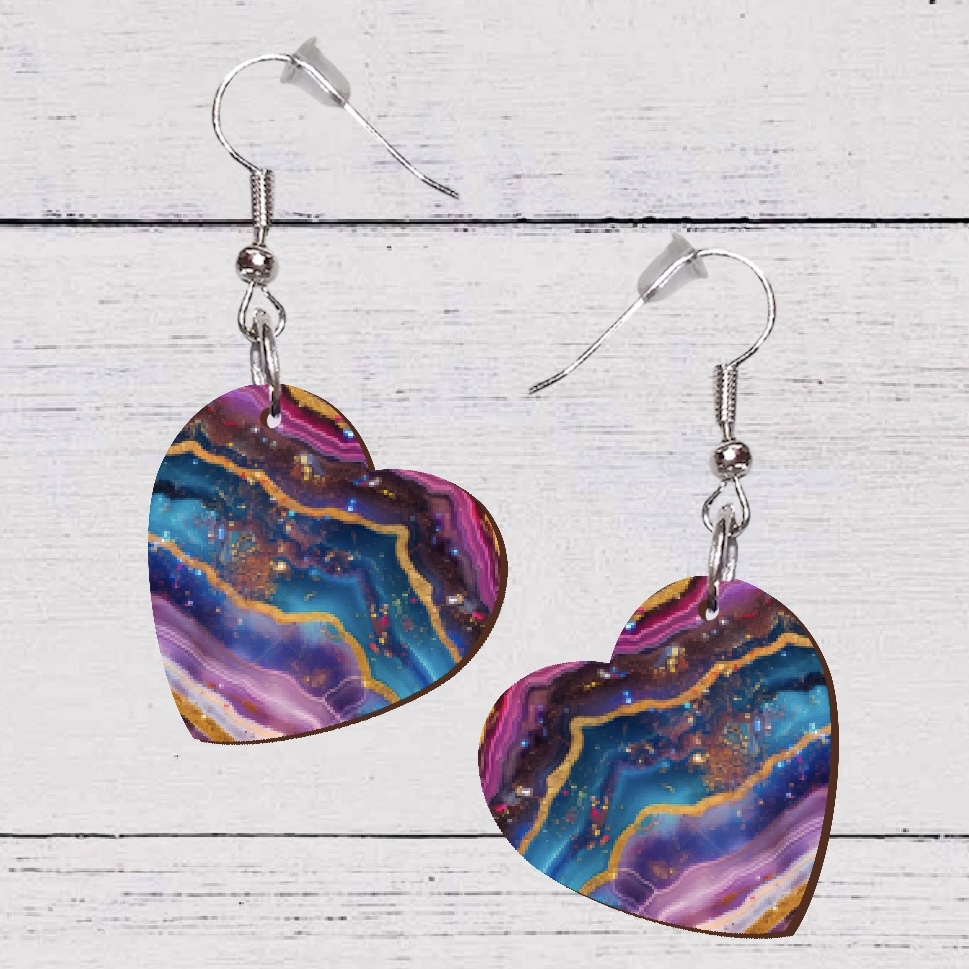 Heart-Shaped Earrings