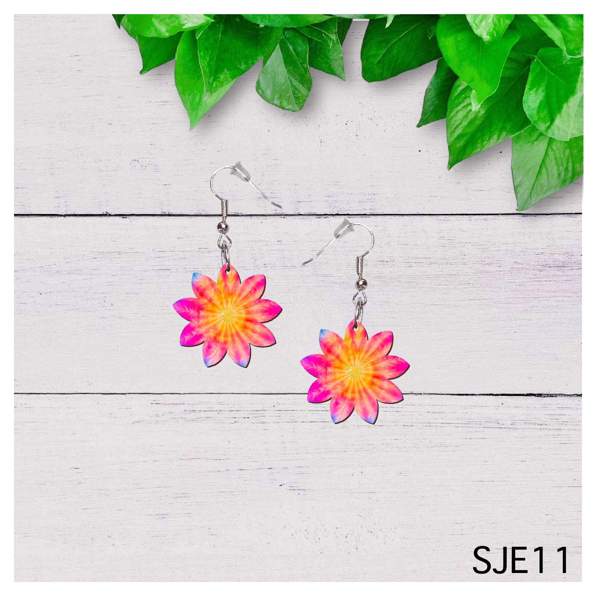 Flower Shaped Earrings