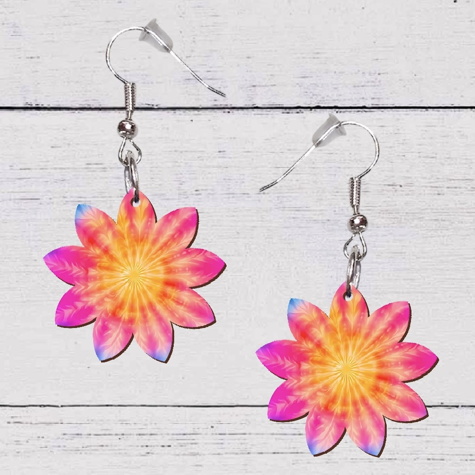Flower Shaped Earrings
