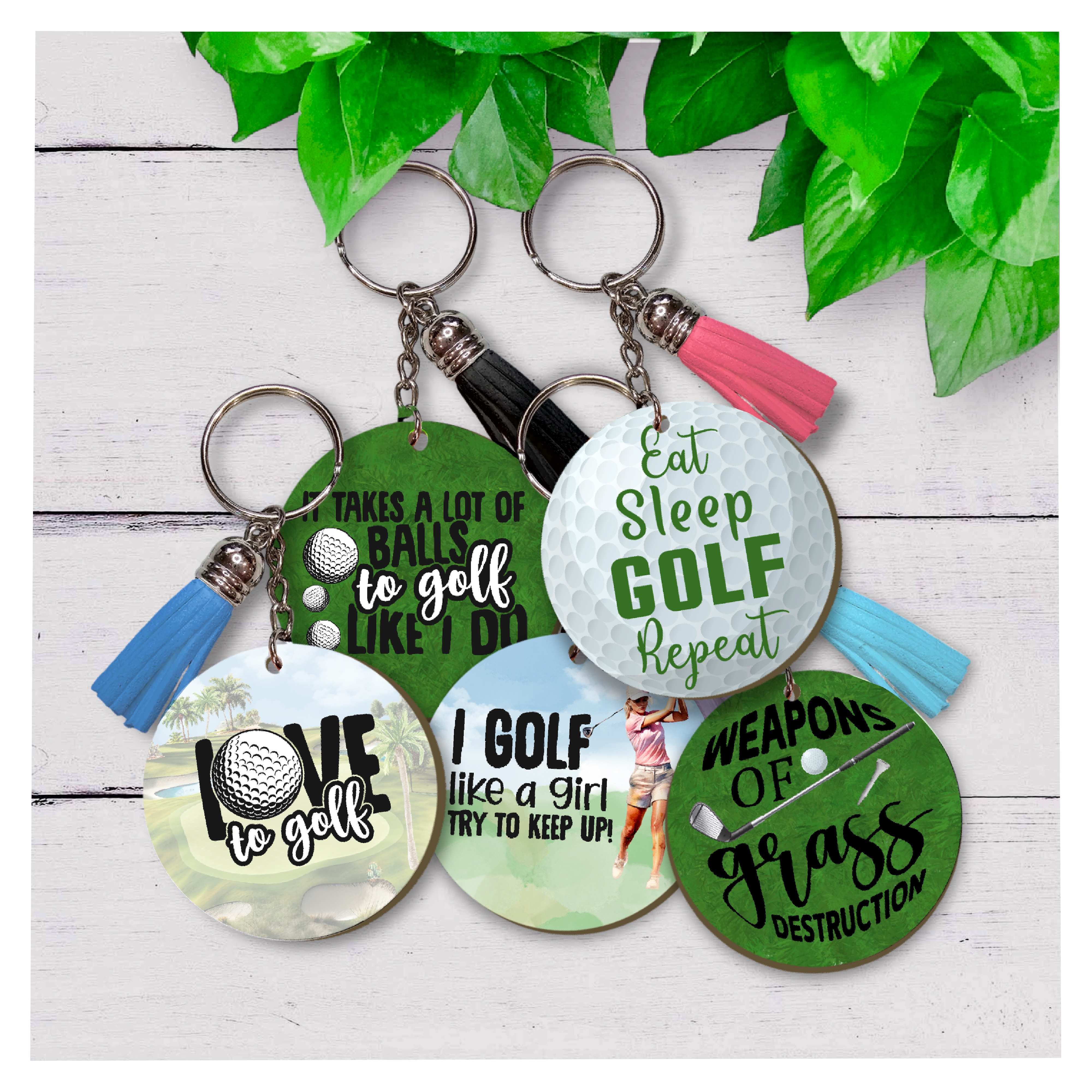 Golf Keychain