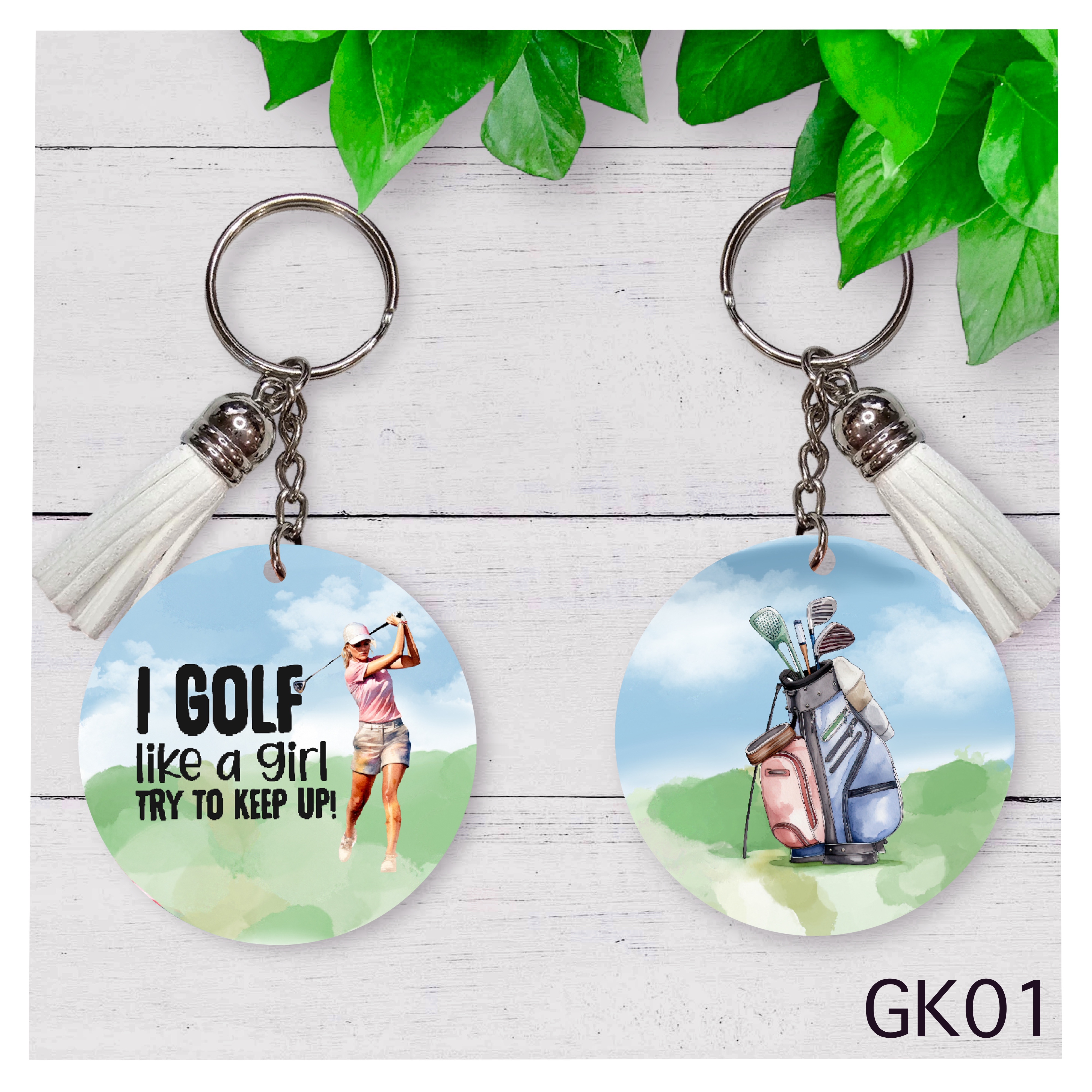 Golf Keychain