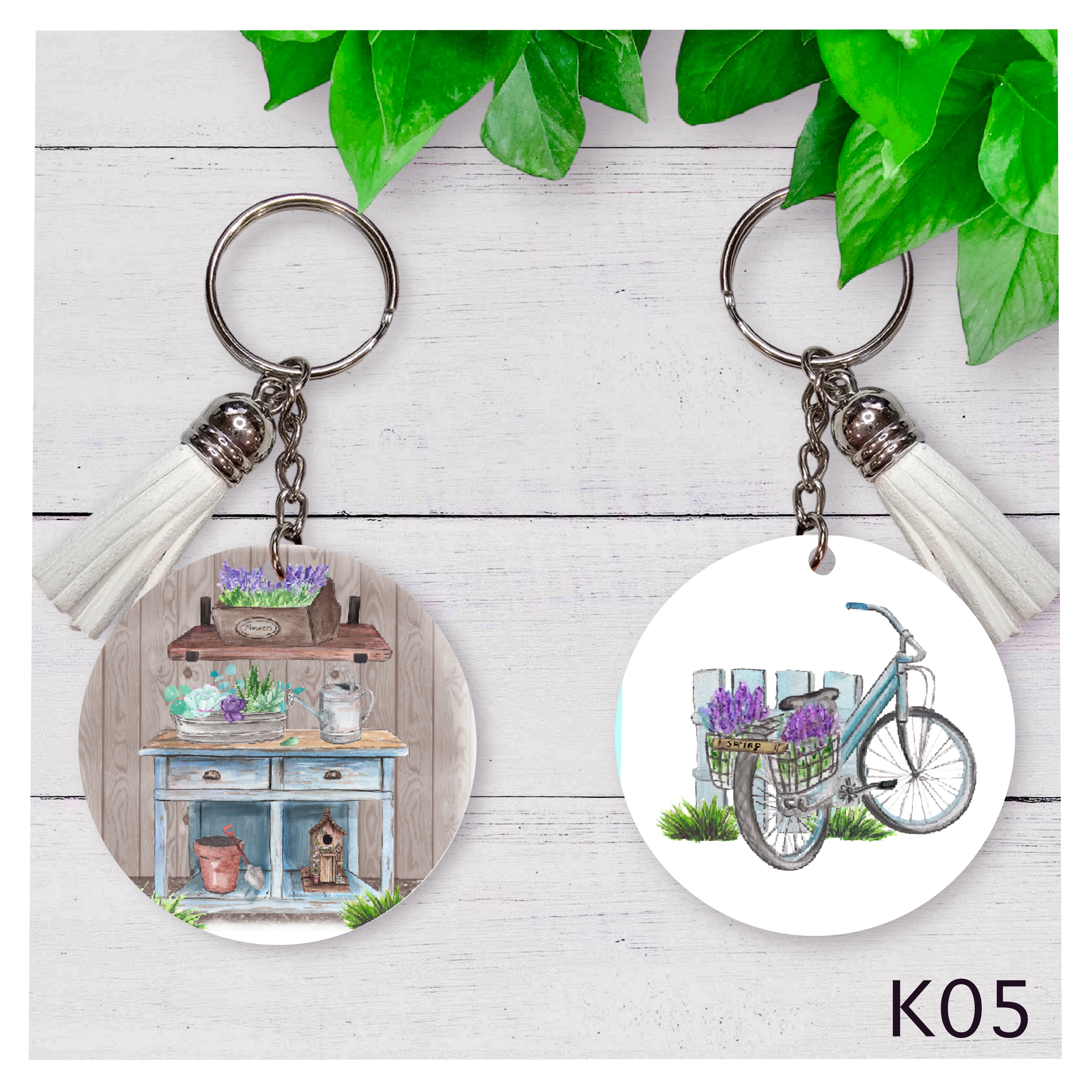 Garden Bench Keychain
