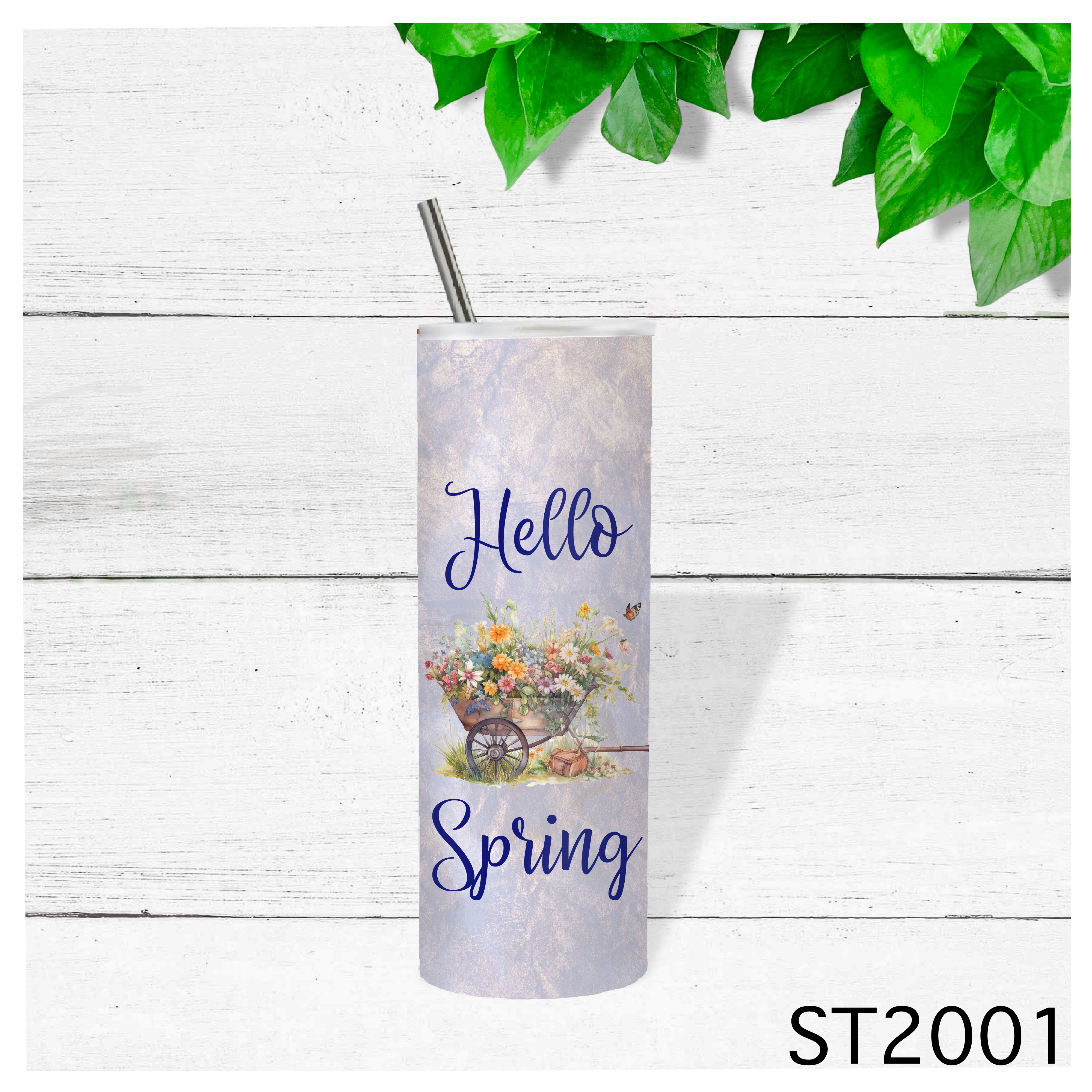 Spring-themed Tumbler