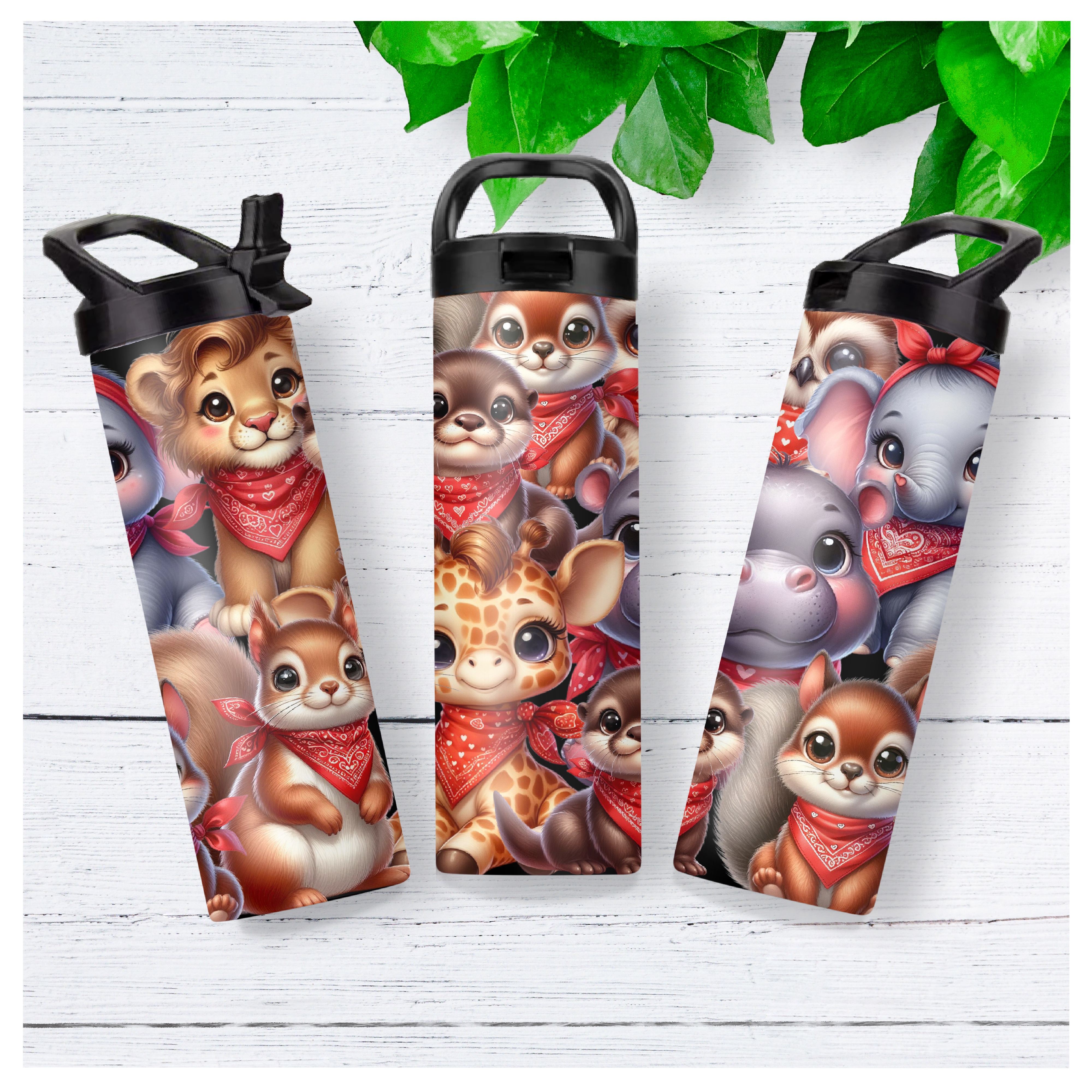 Animal-Themed Insulated Tumbler
