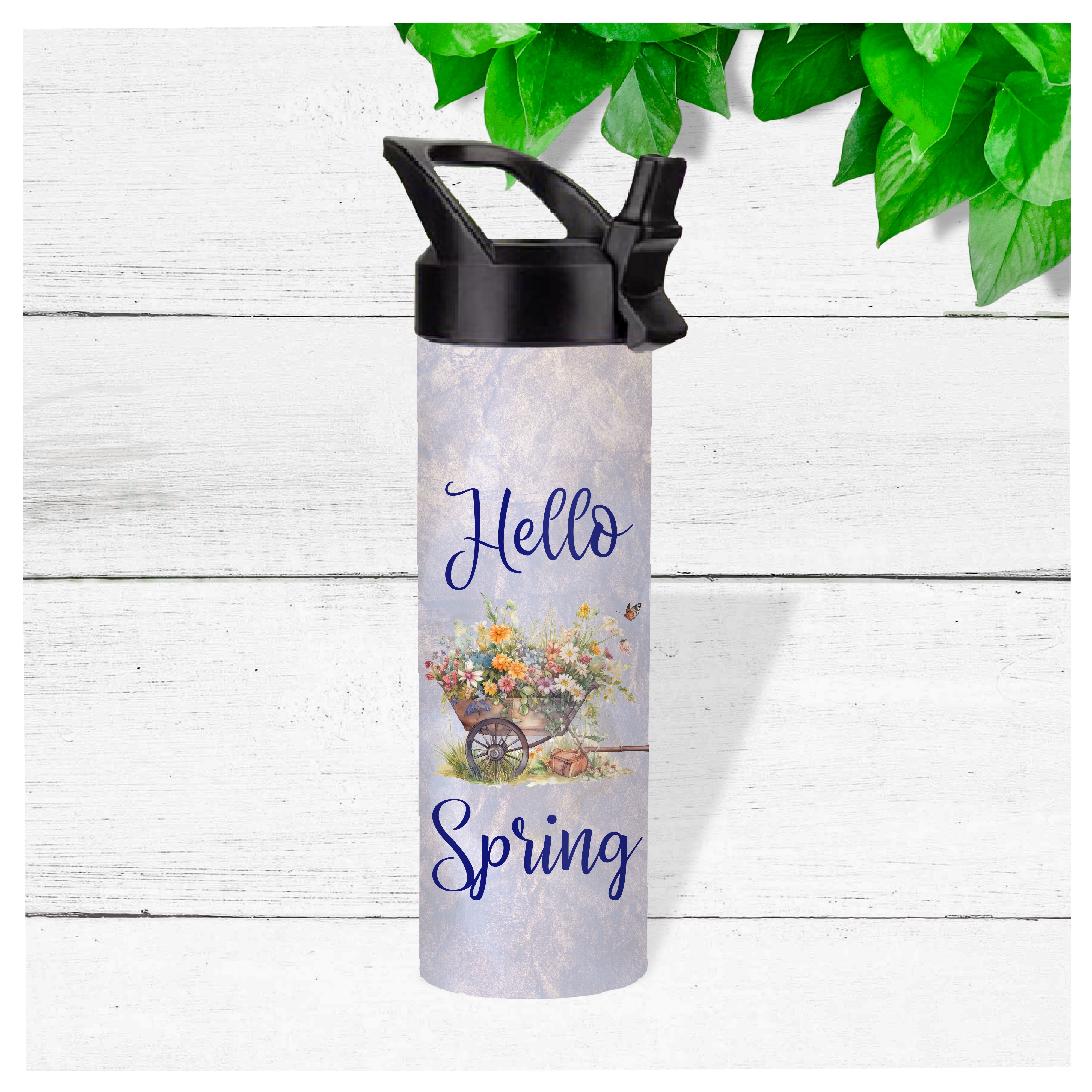 Spring-themed Tumbler