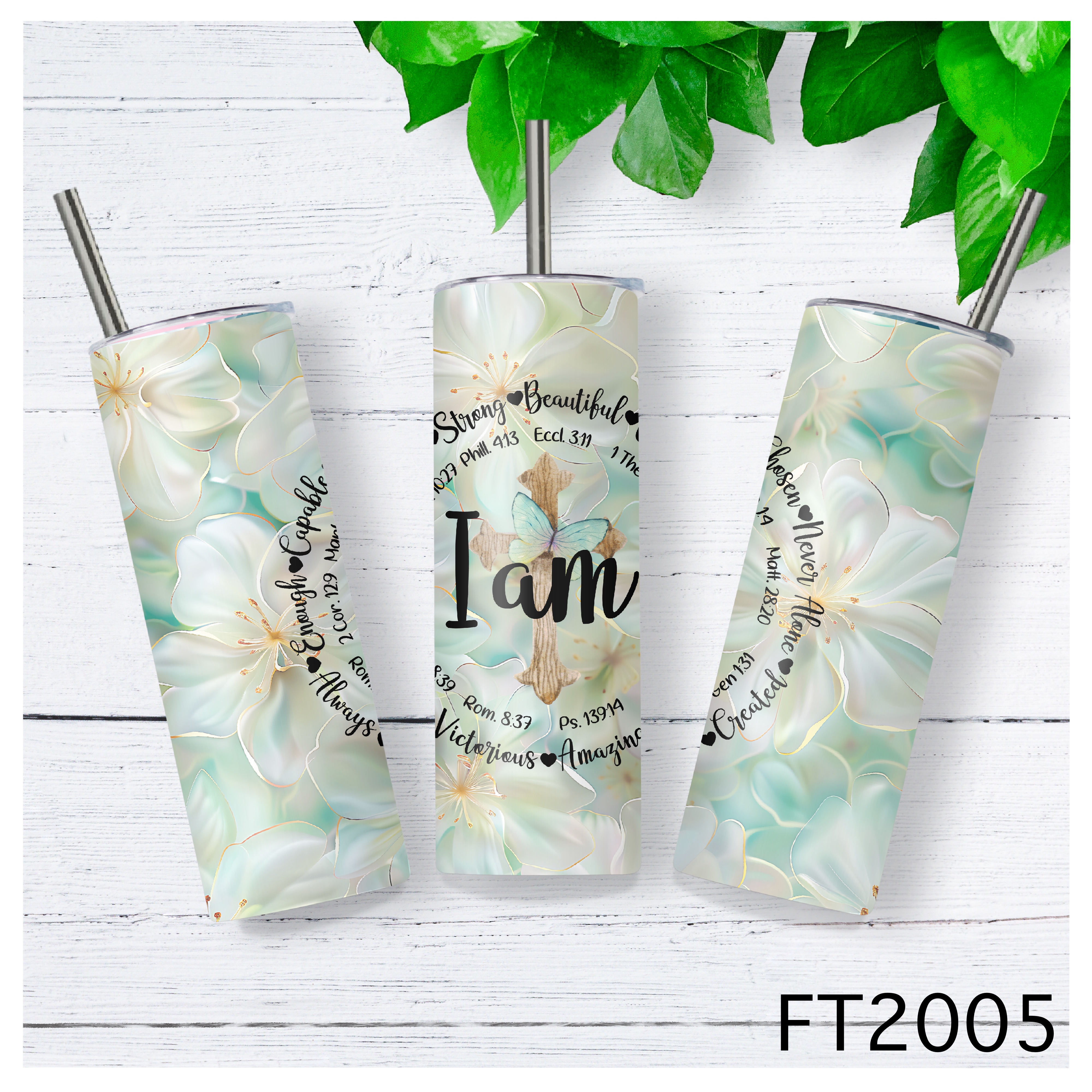 Floral Insulated Tumbler