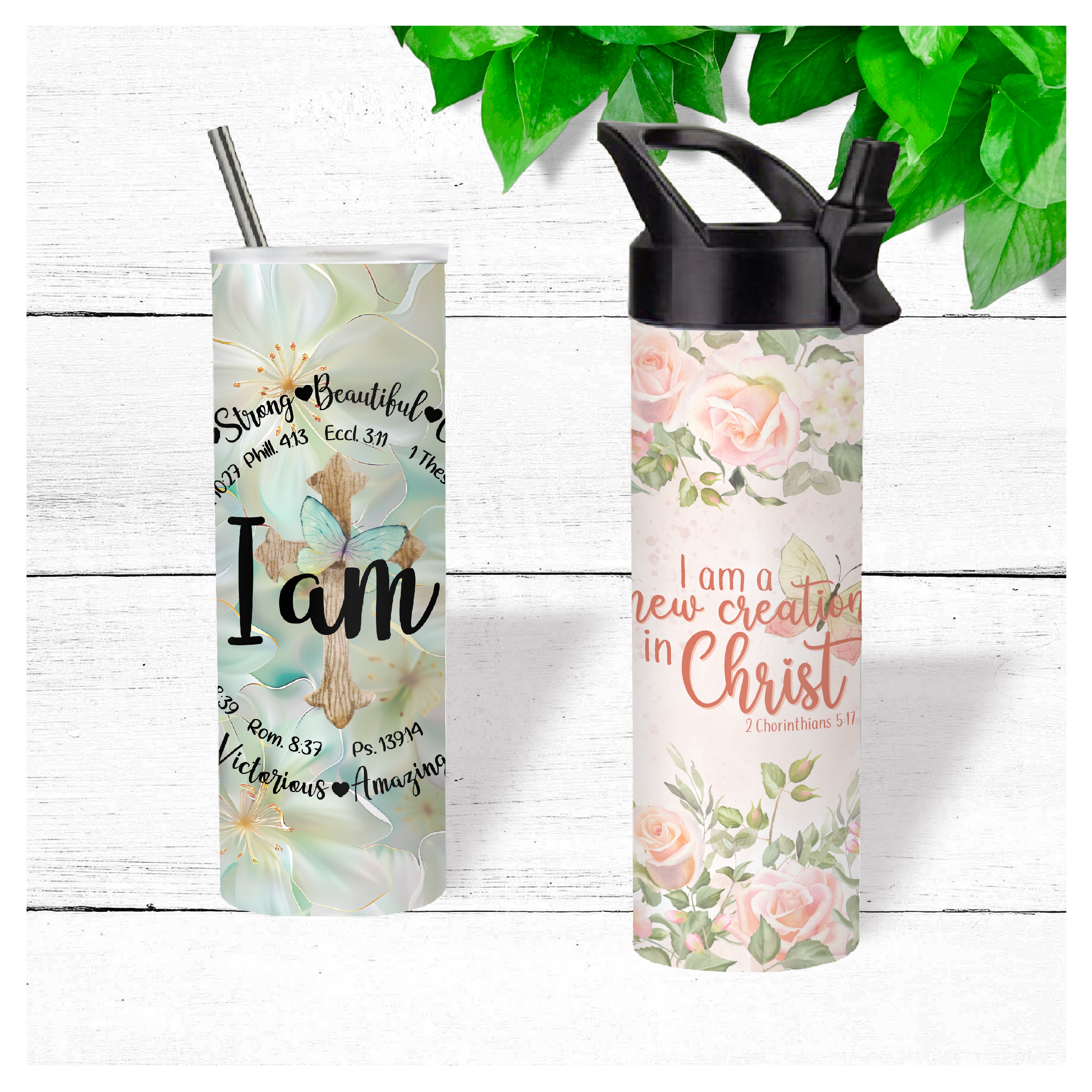 Floral Insulated Tumbler